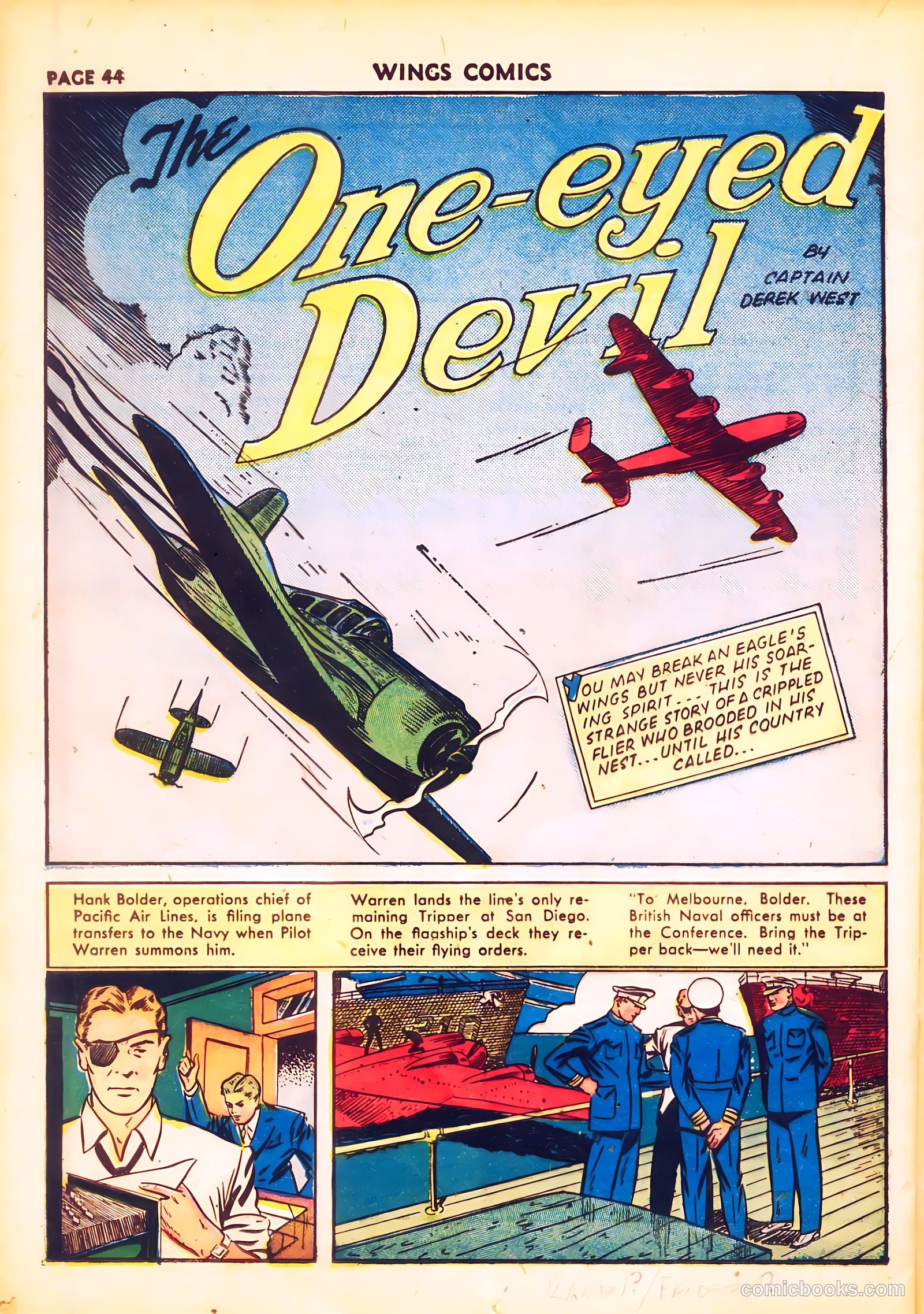 Wings Comics #20 — page 46 of 68