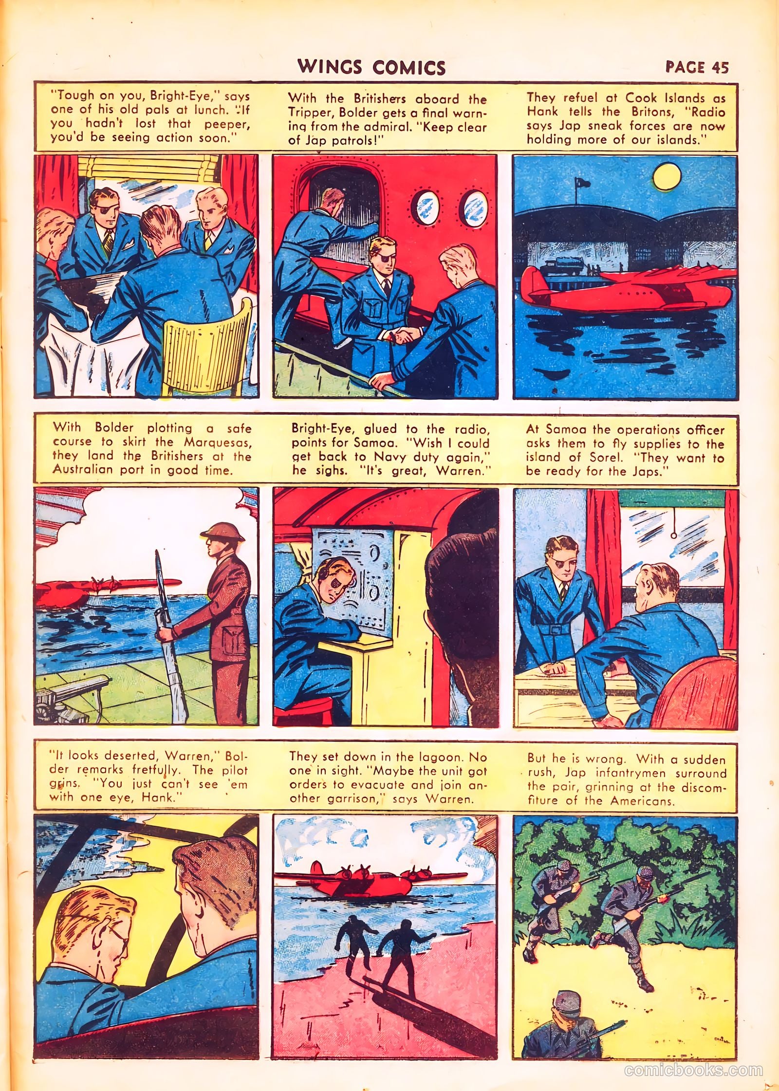 Wings Comics #20 — page 47 of 68