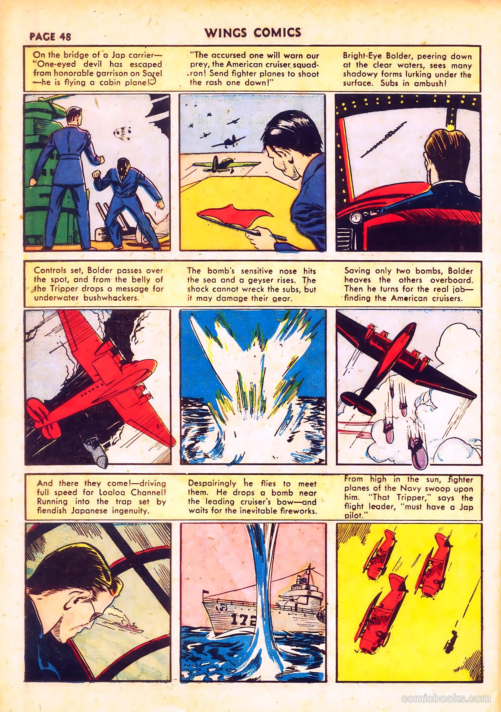 Wings Comics #20 — page 50 of 68