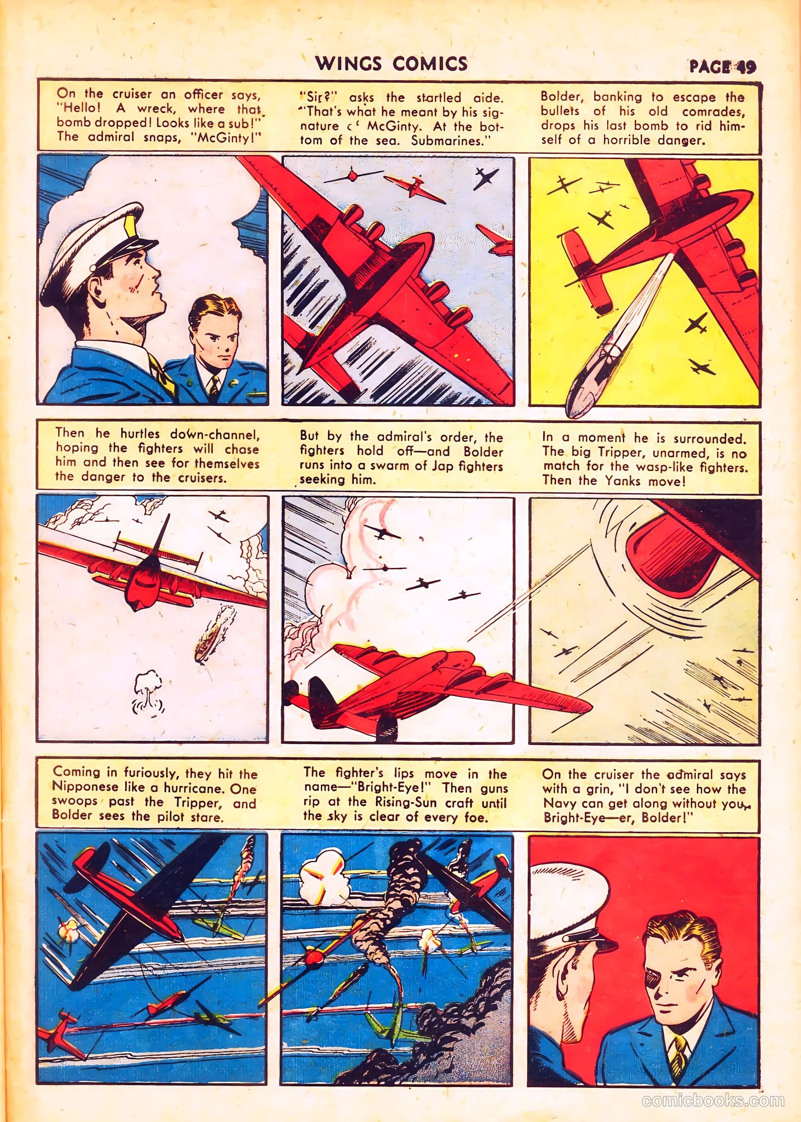 Wings Comics #20 — page 51 of 68