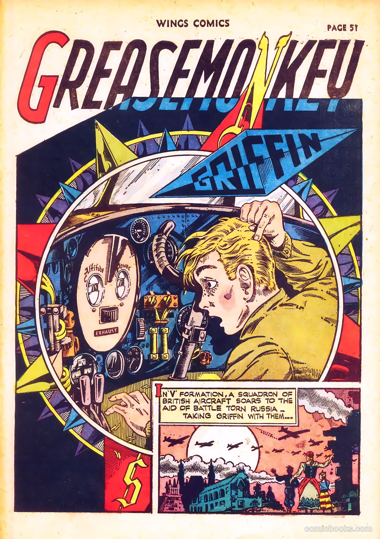 Wings Comics #20 — page 53 of 68