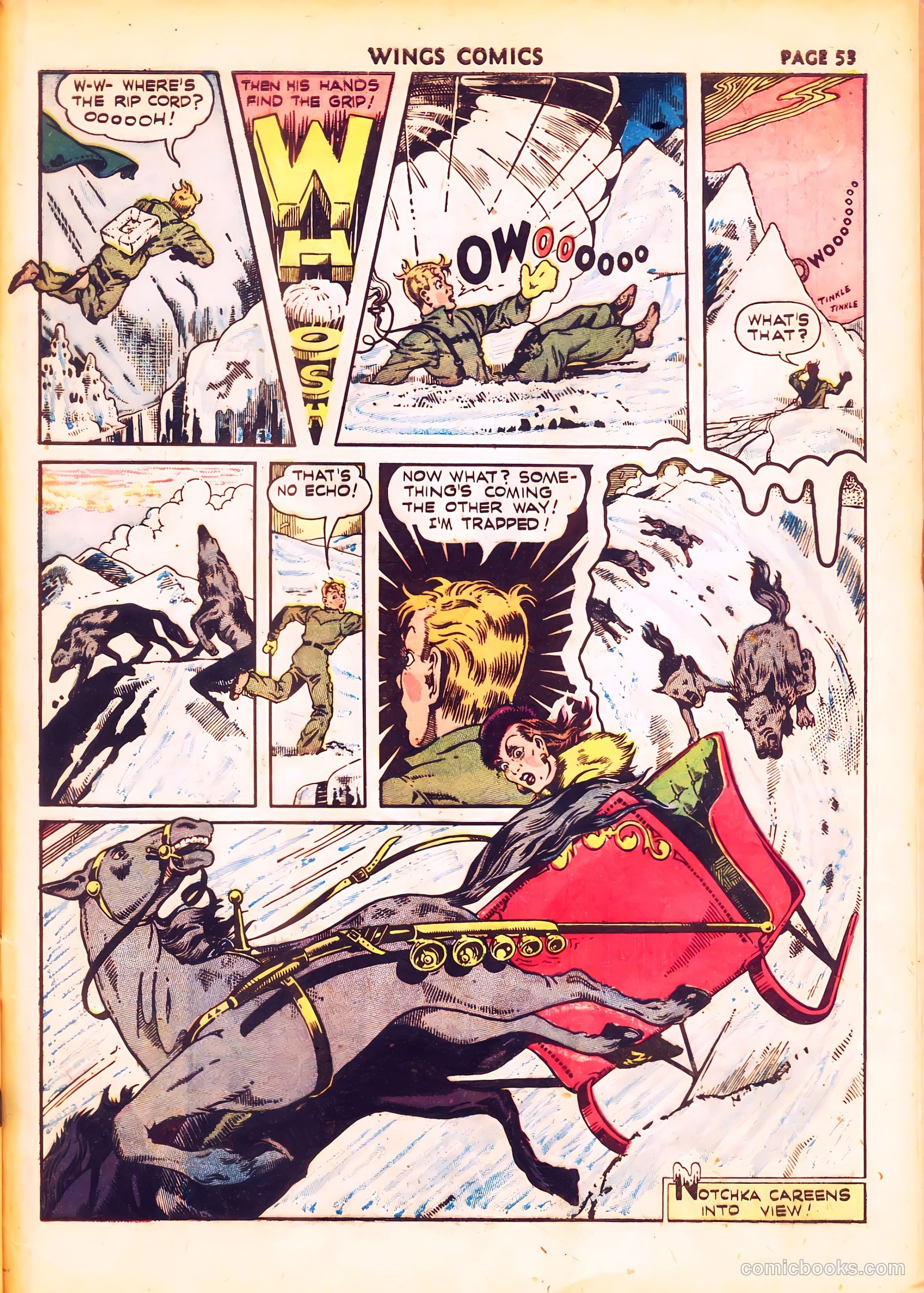 Wings Comics #20 — page 55 of 68