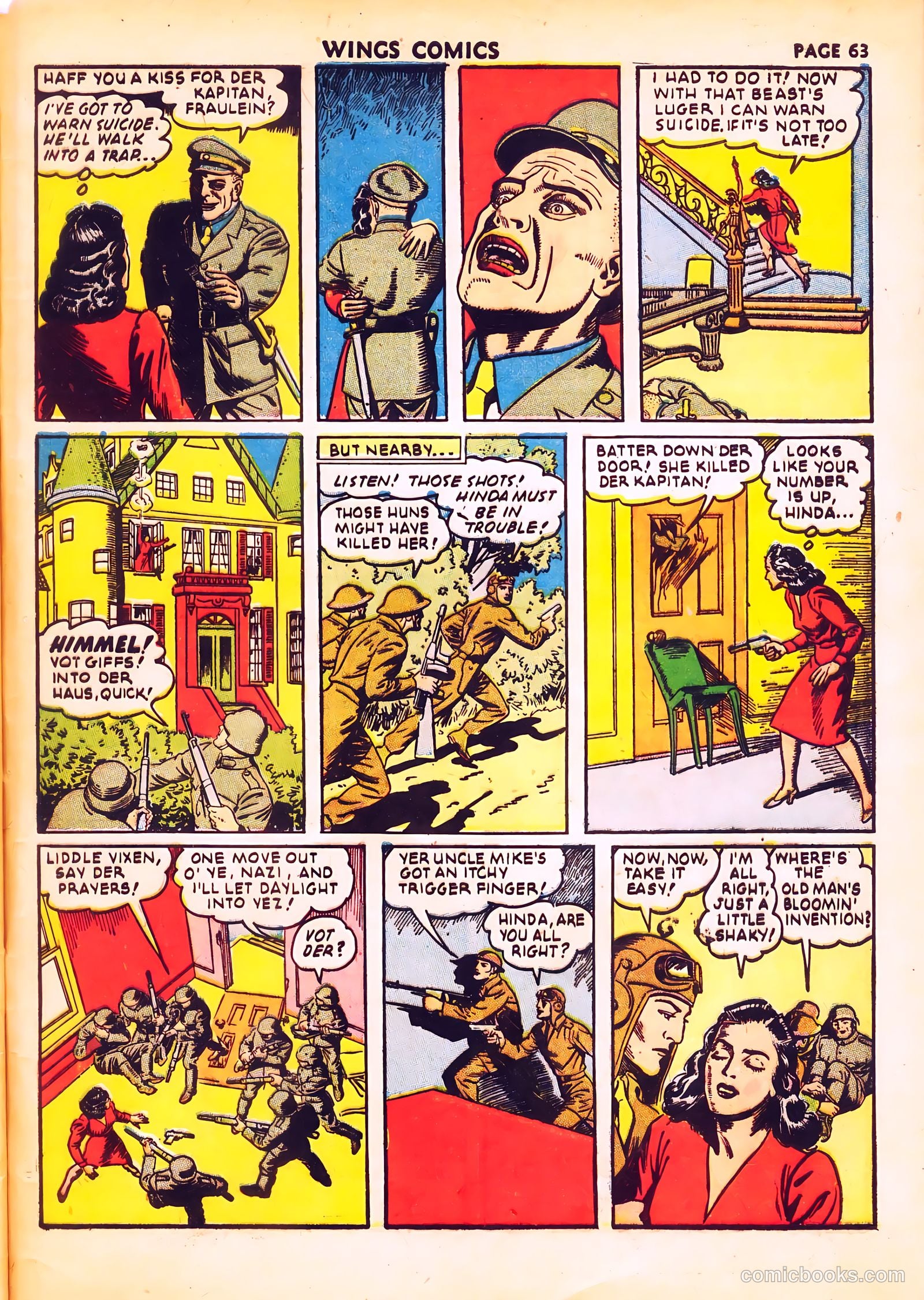 Wings Comics #20 — page 65 of 68