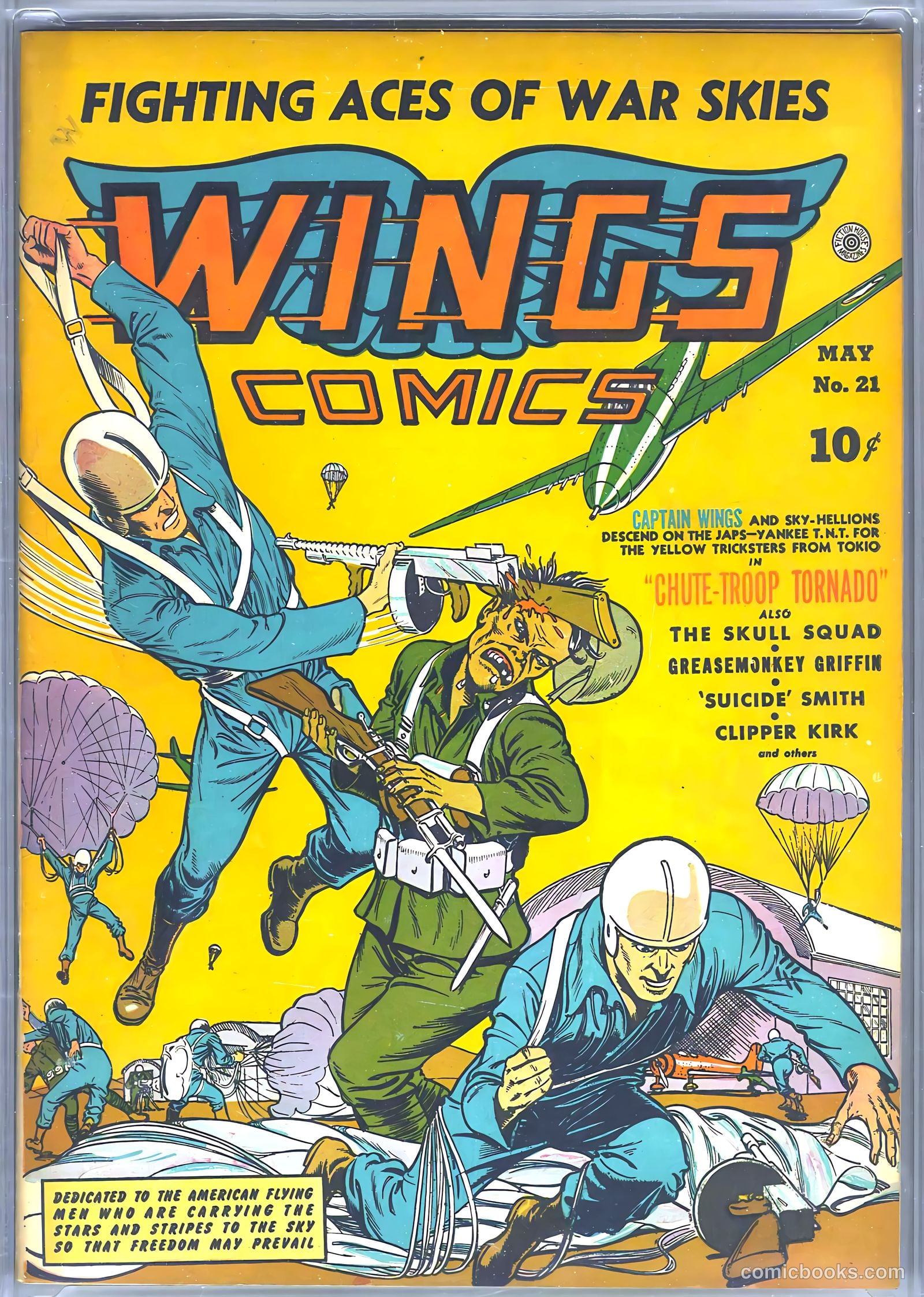 Wings Comics #21 — page 1 of 68