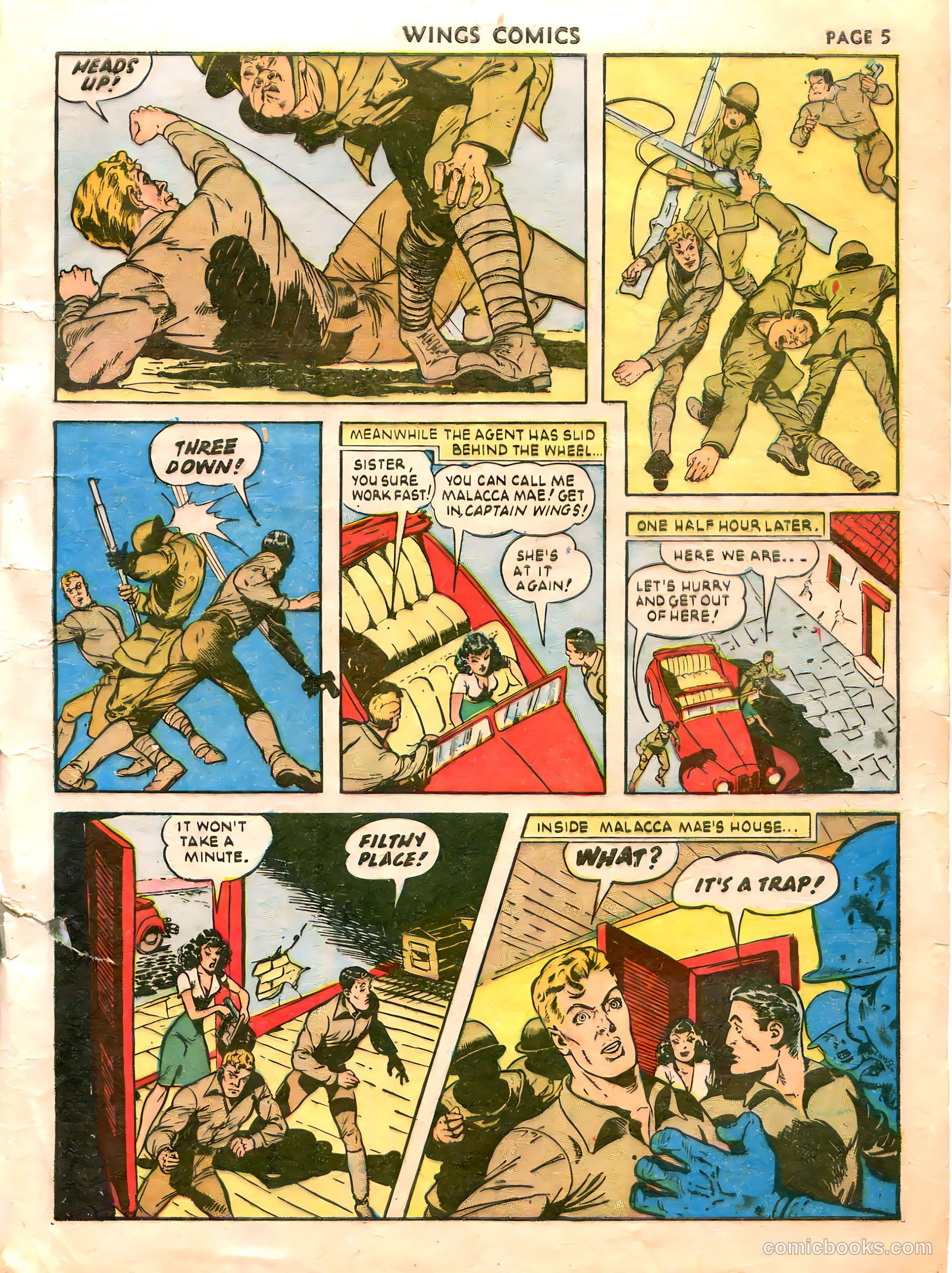 Wings Comics #21 — page 7 of 68