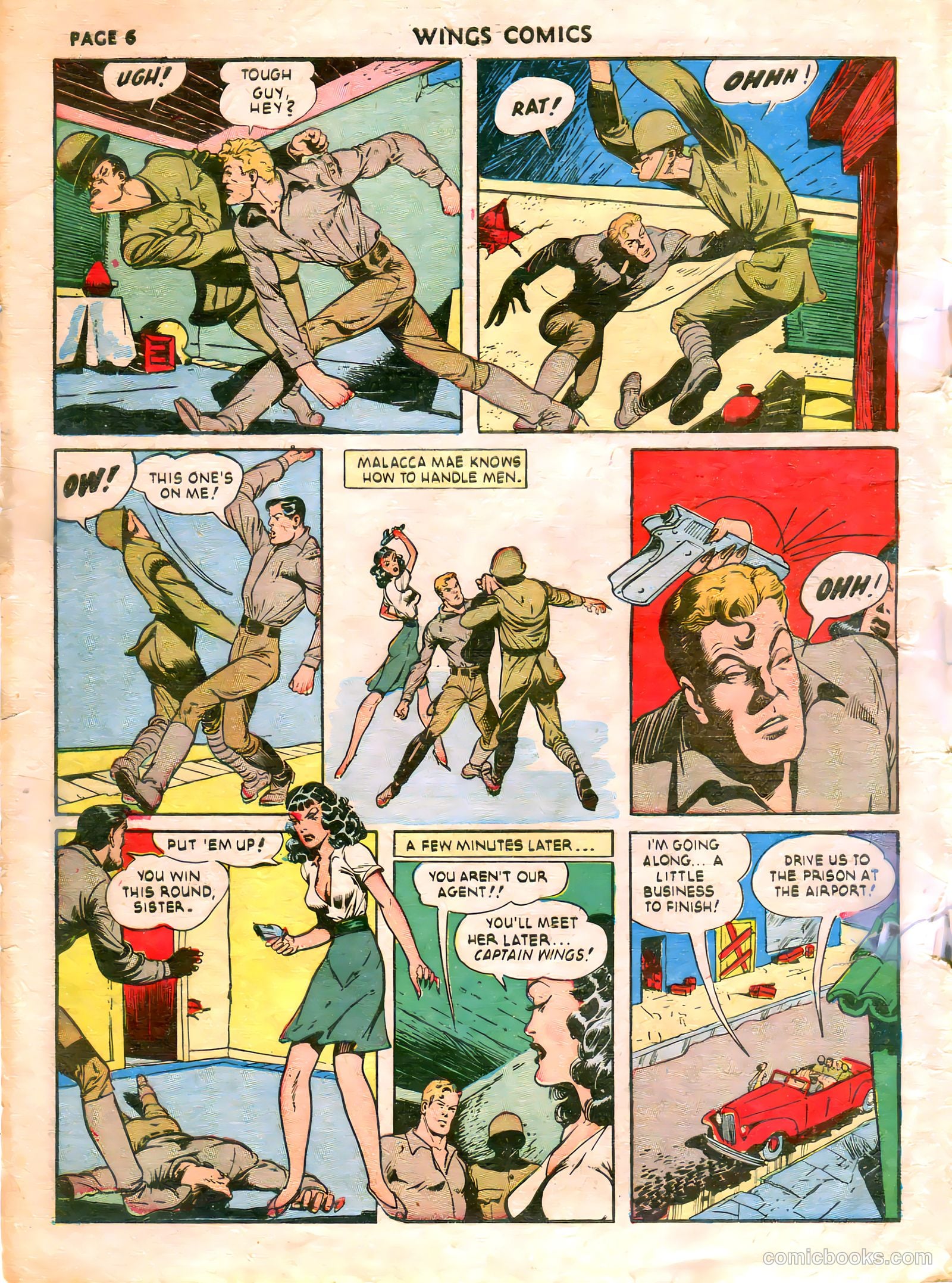 Wings Comics #21 — page 8 of 68