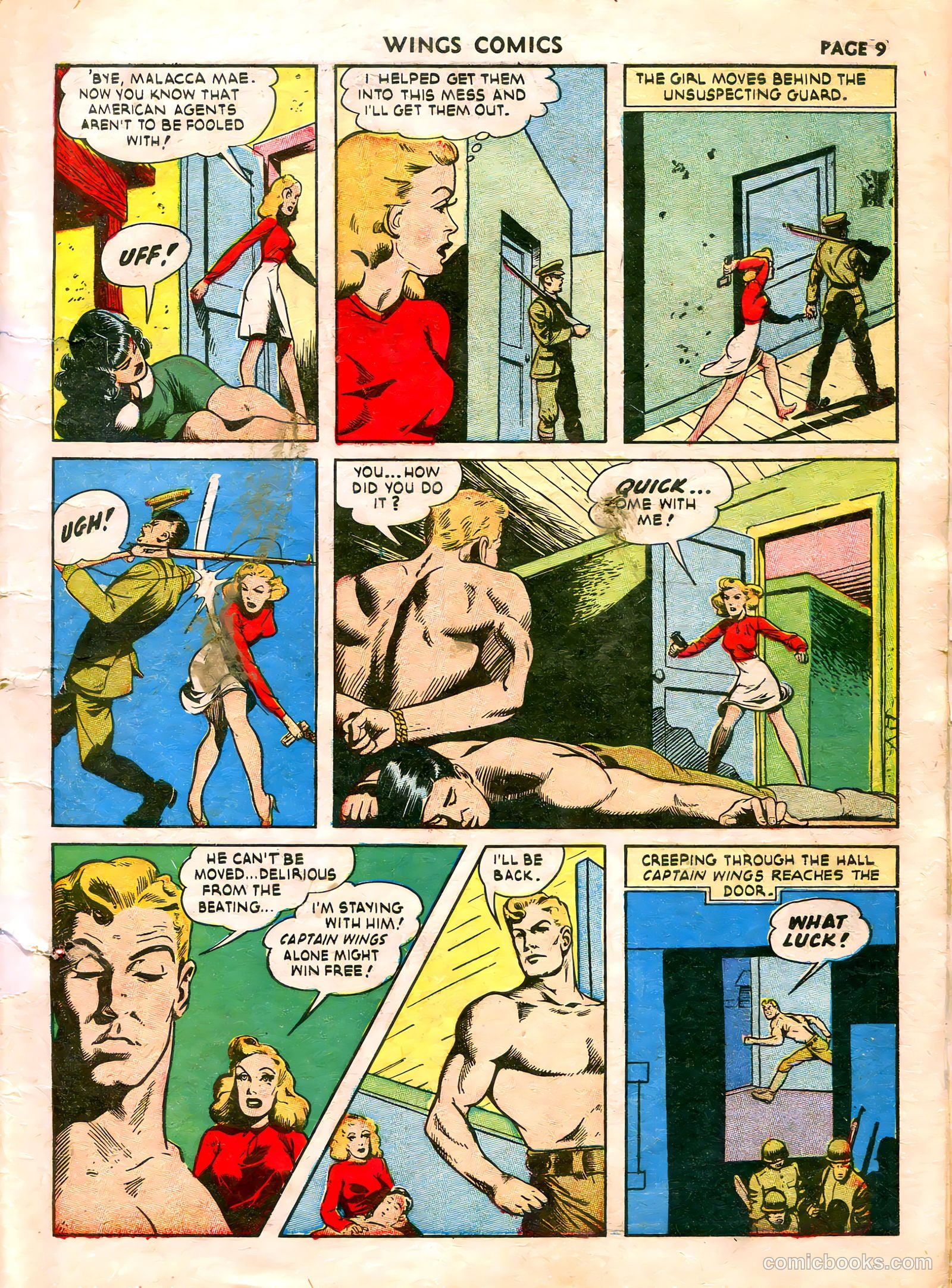 Wings Comics #21 — page 11 of 68