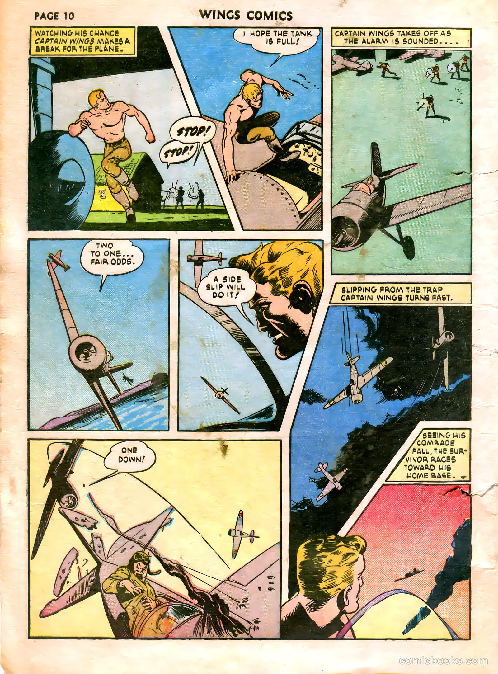 Wings Comics #21 — page 12 of 68