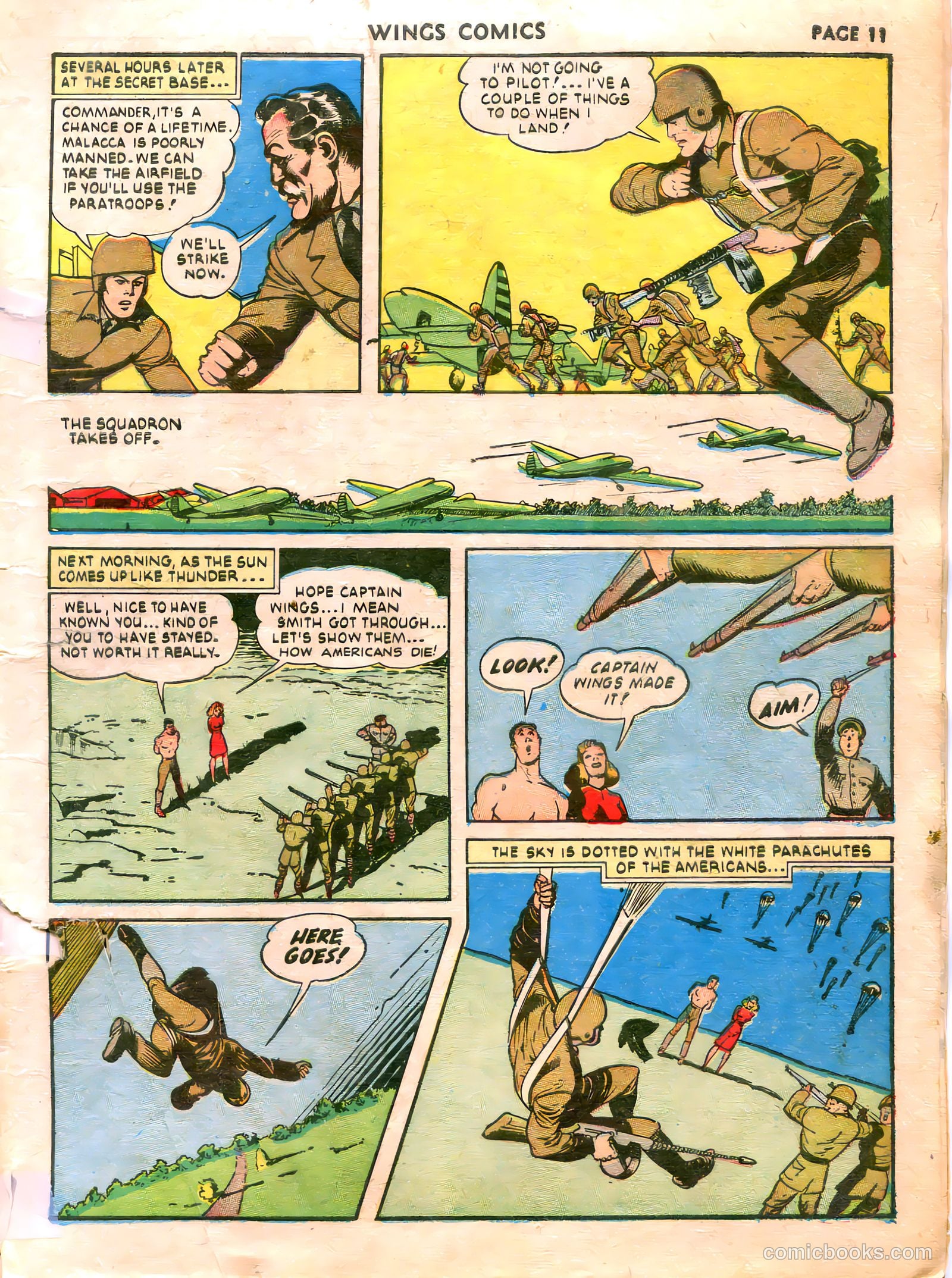 Wings Comics #21 — page 13 of 68