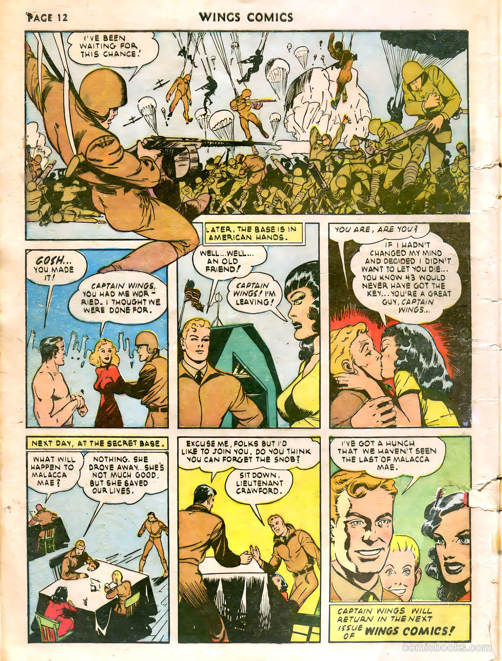 Wings Comics #21 — page 14 of 68