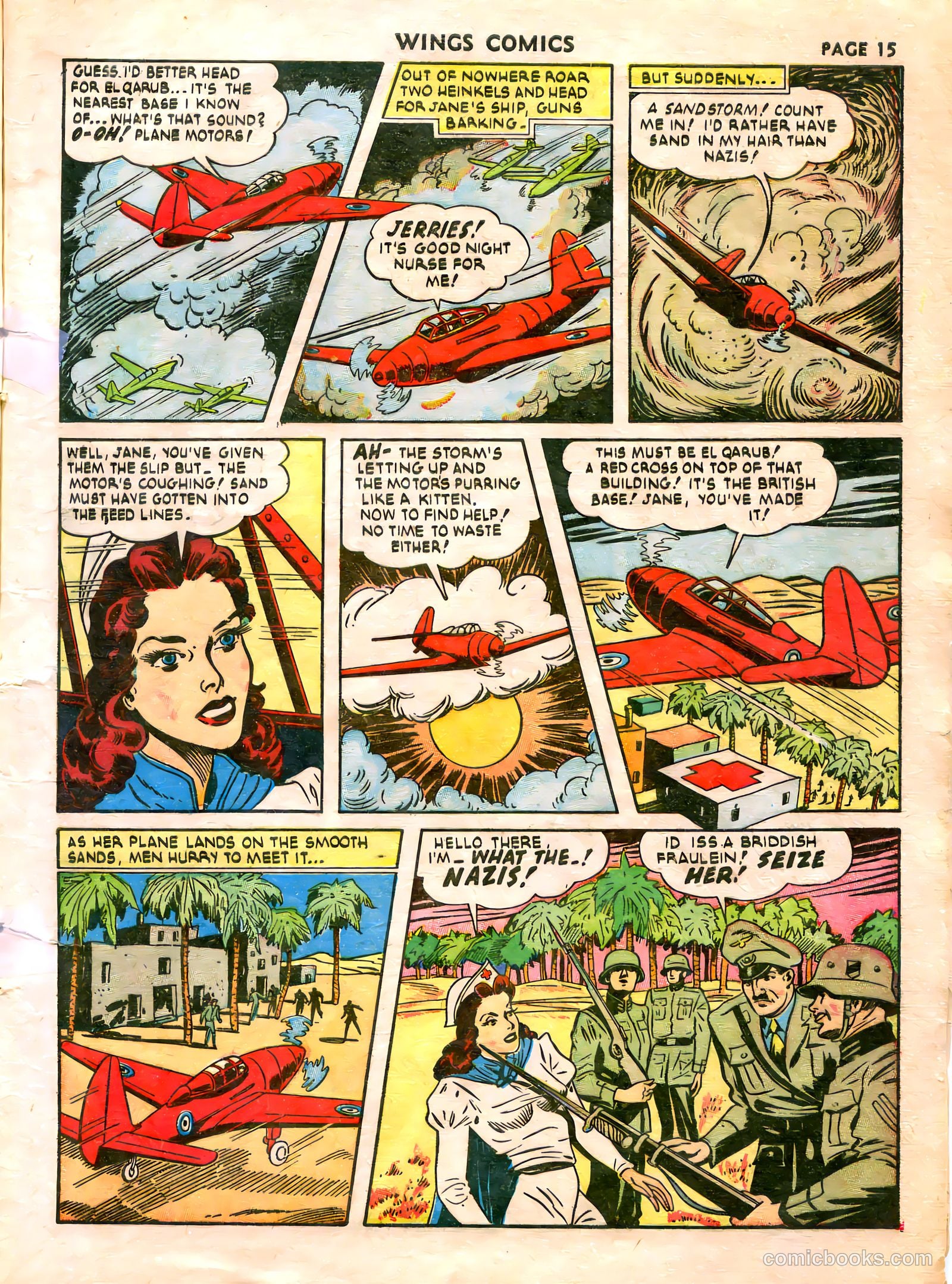 Wings Comics #21 — page 17 of 68