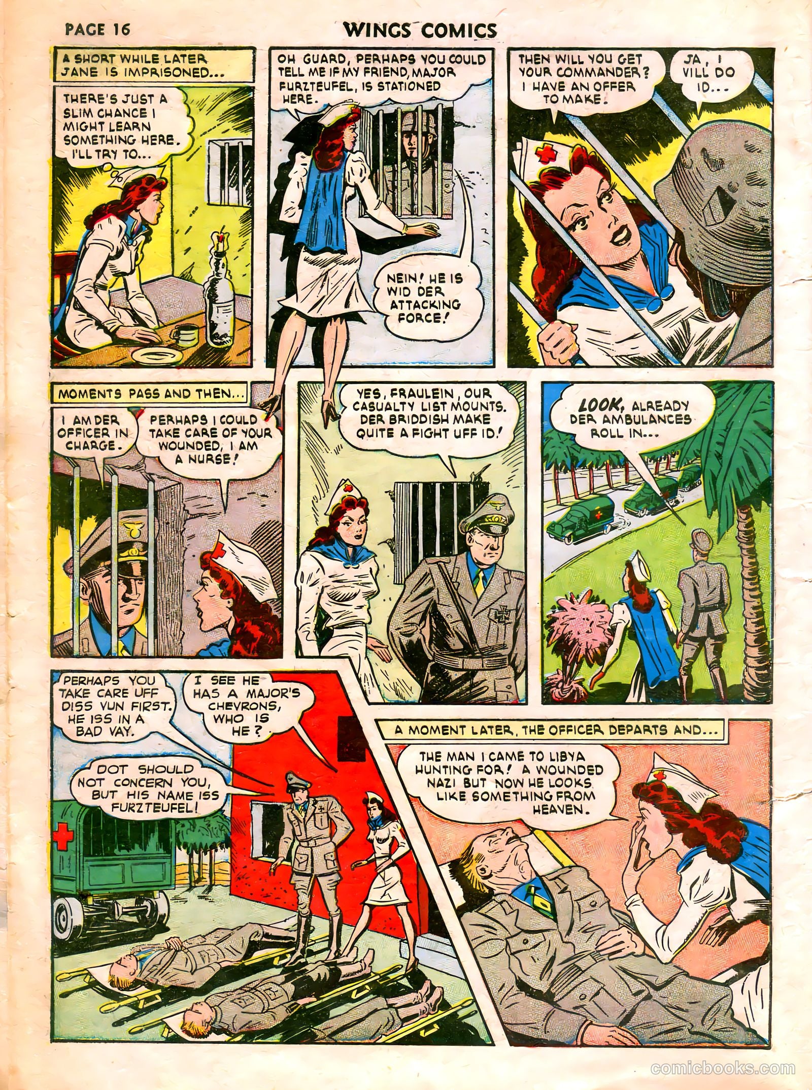 Wings Comics #21 — page 18 of 68