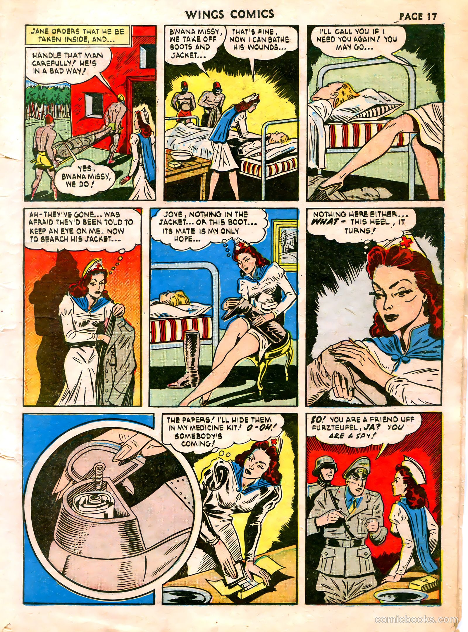 Wings Comics #21 — page 19 of 68