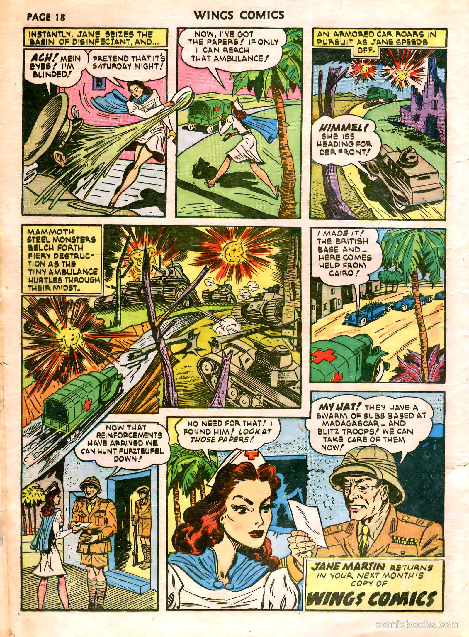 Wings Comics #21 — page 20 of 68