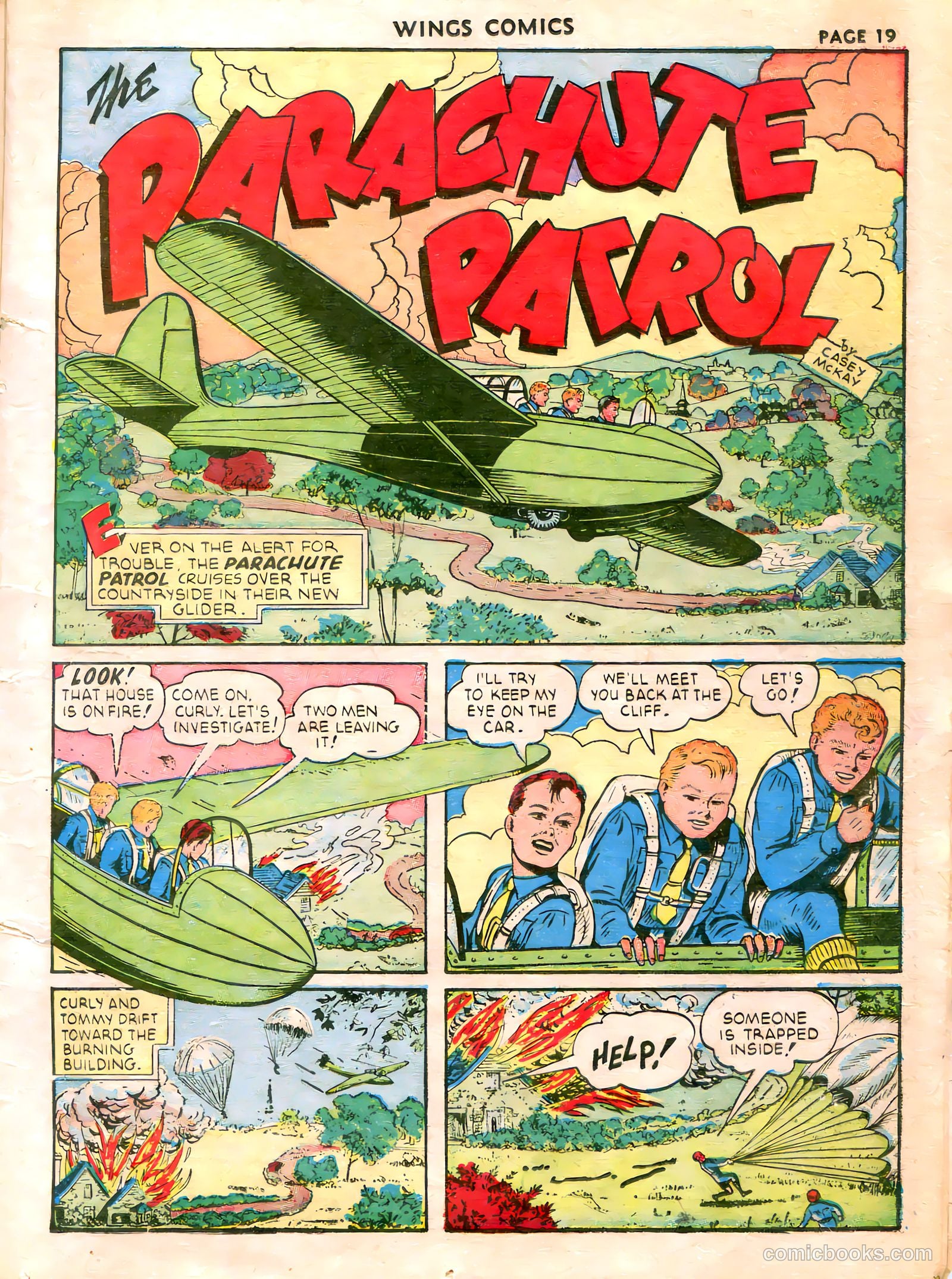 Wings Comics #21 — page 21 of 68