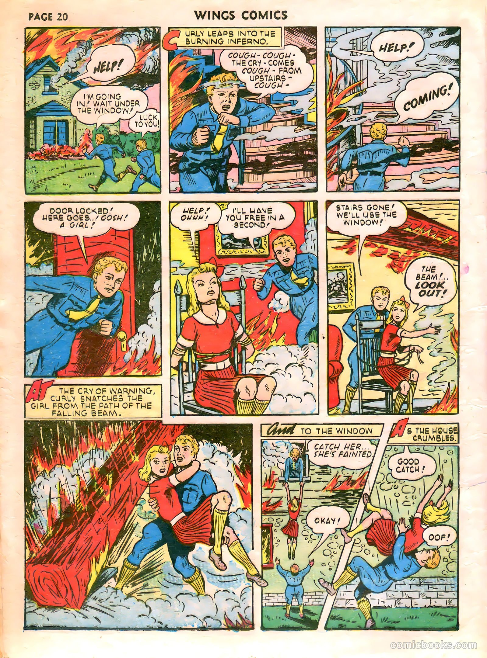 Wings Comics #21 — page 22 of 68