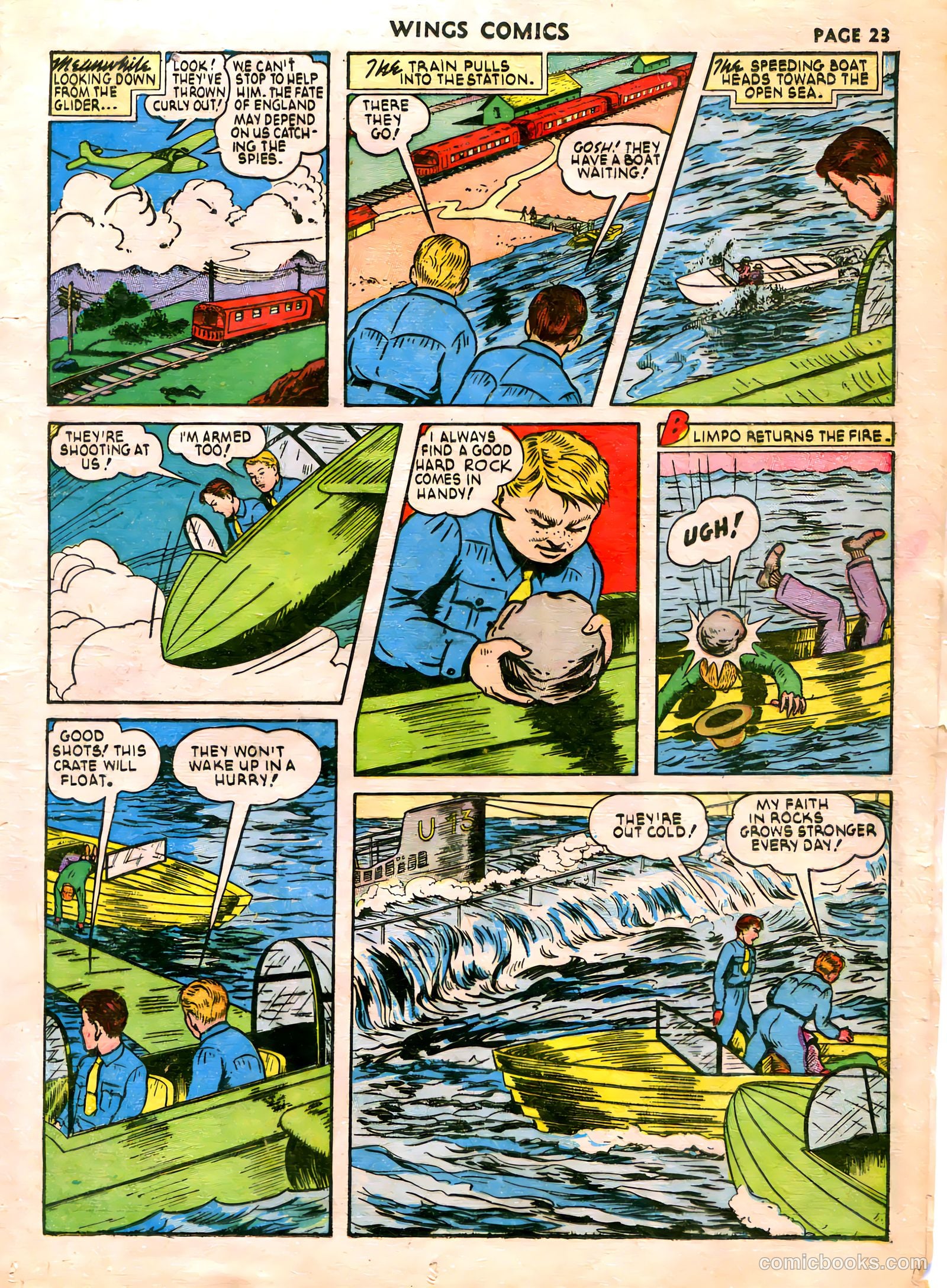 Wings Comics #21 — page 25 of 68