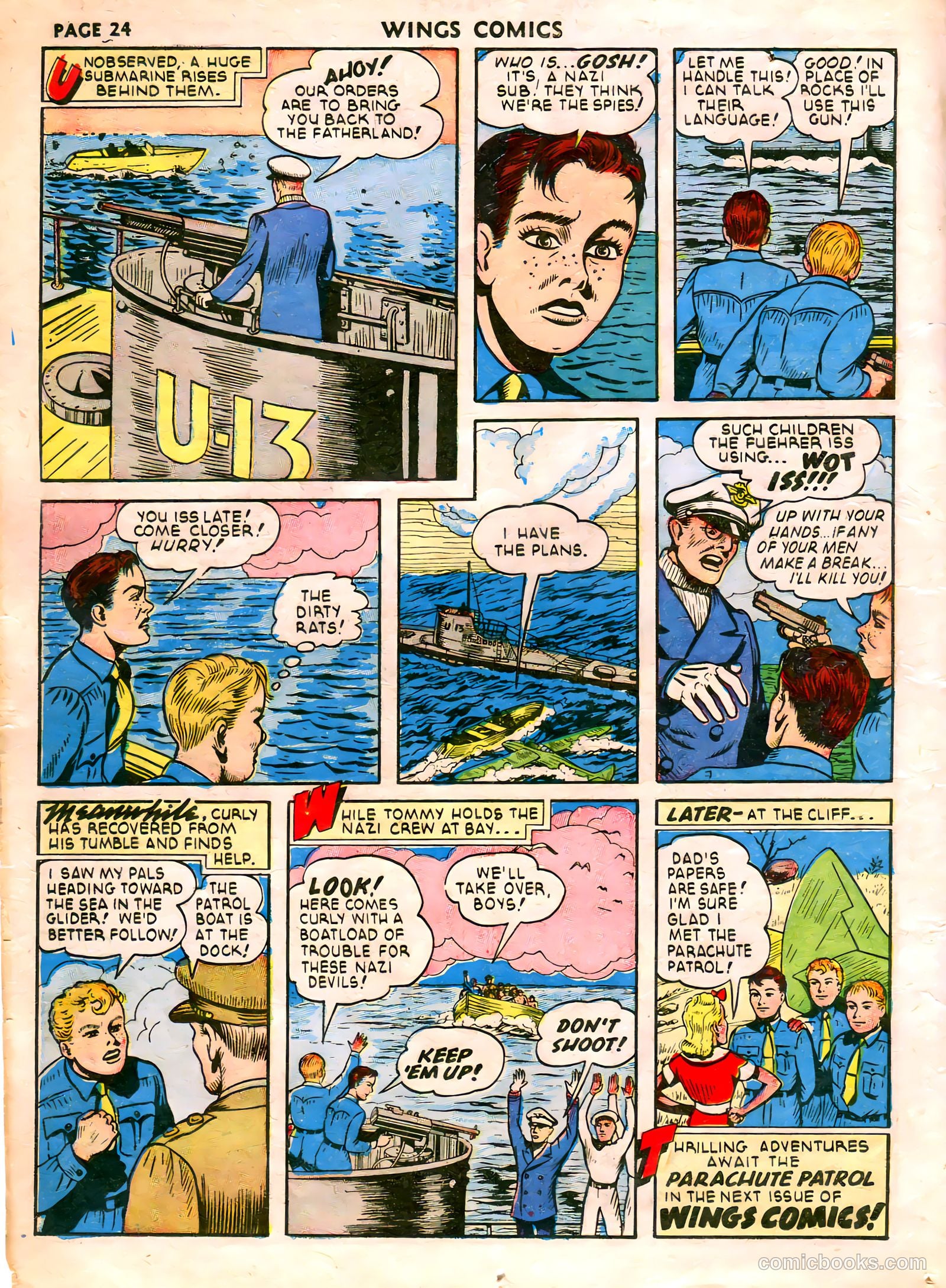 Wings Comics #21 — page 26 of 68