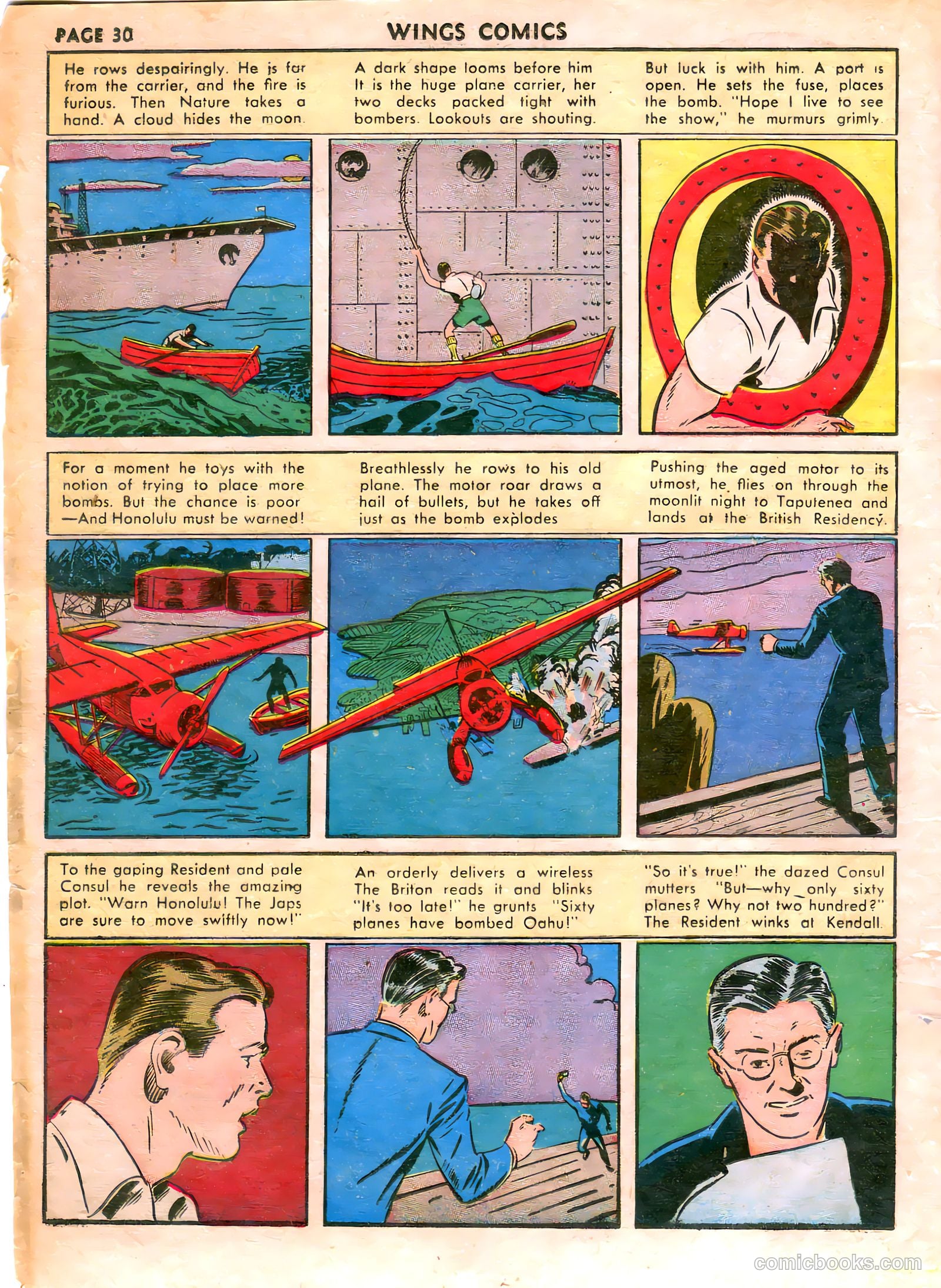 Wings Comics #21 — page 32 of 68