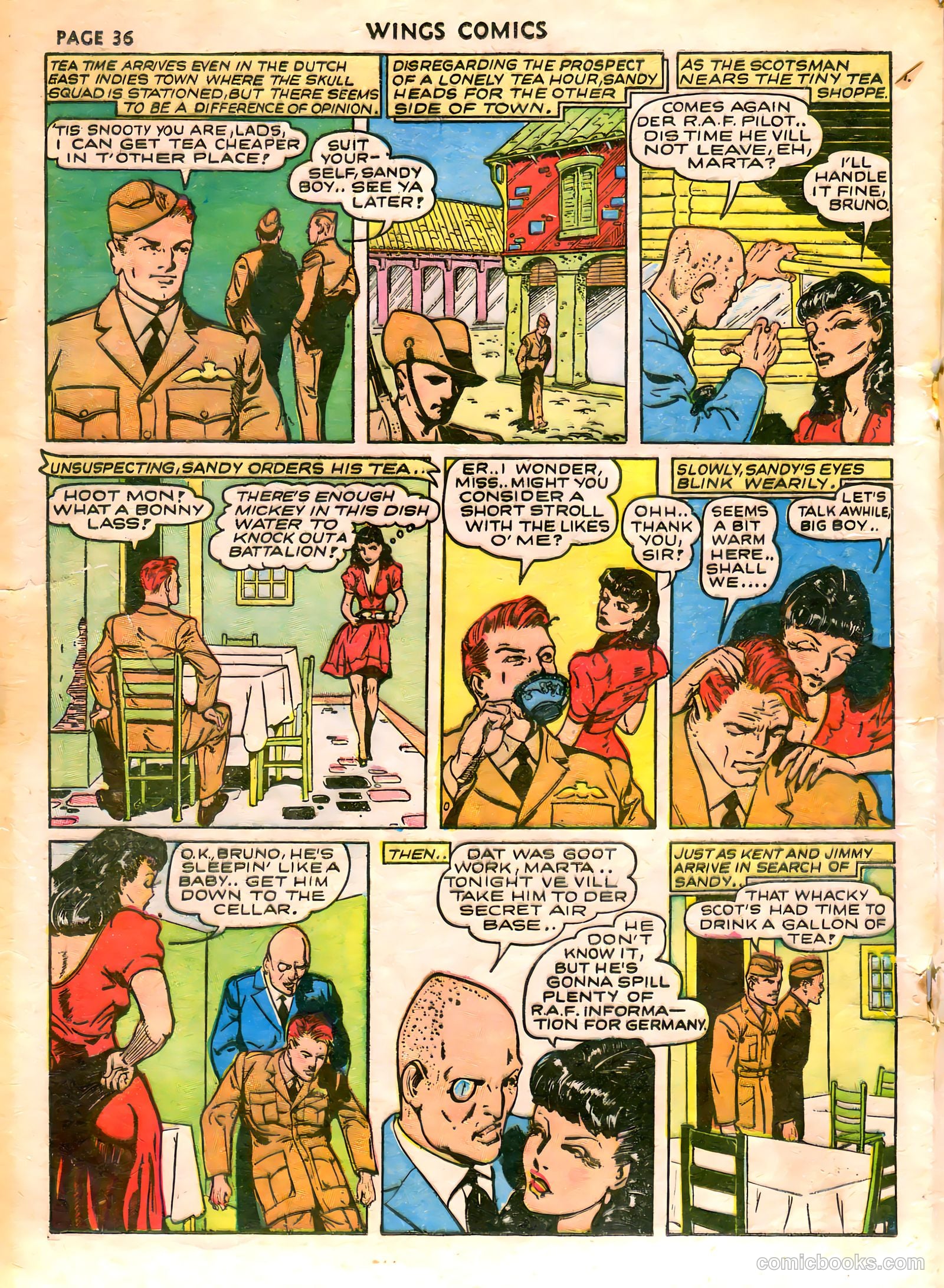 Wings Comics #21 — page 38 of 68