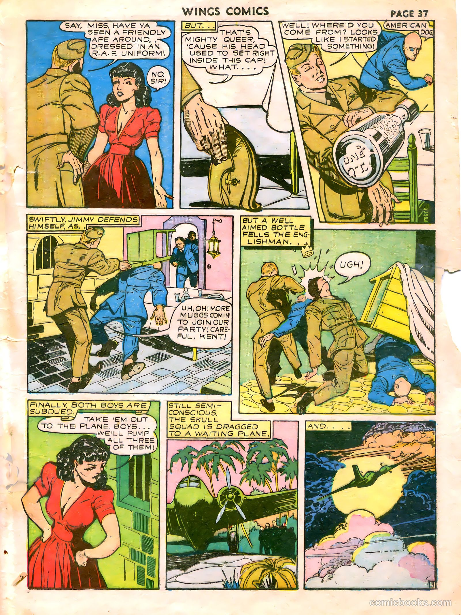 Wings Comics #21 — page 39 of 68