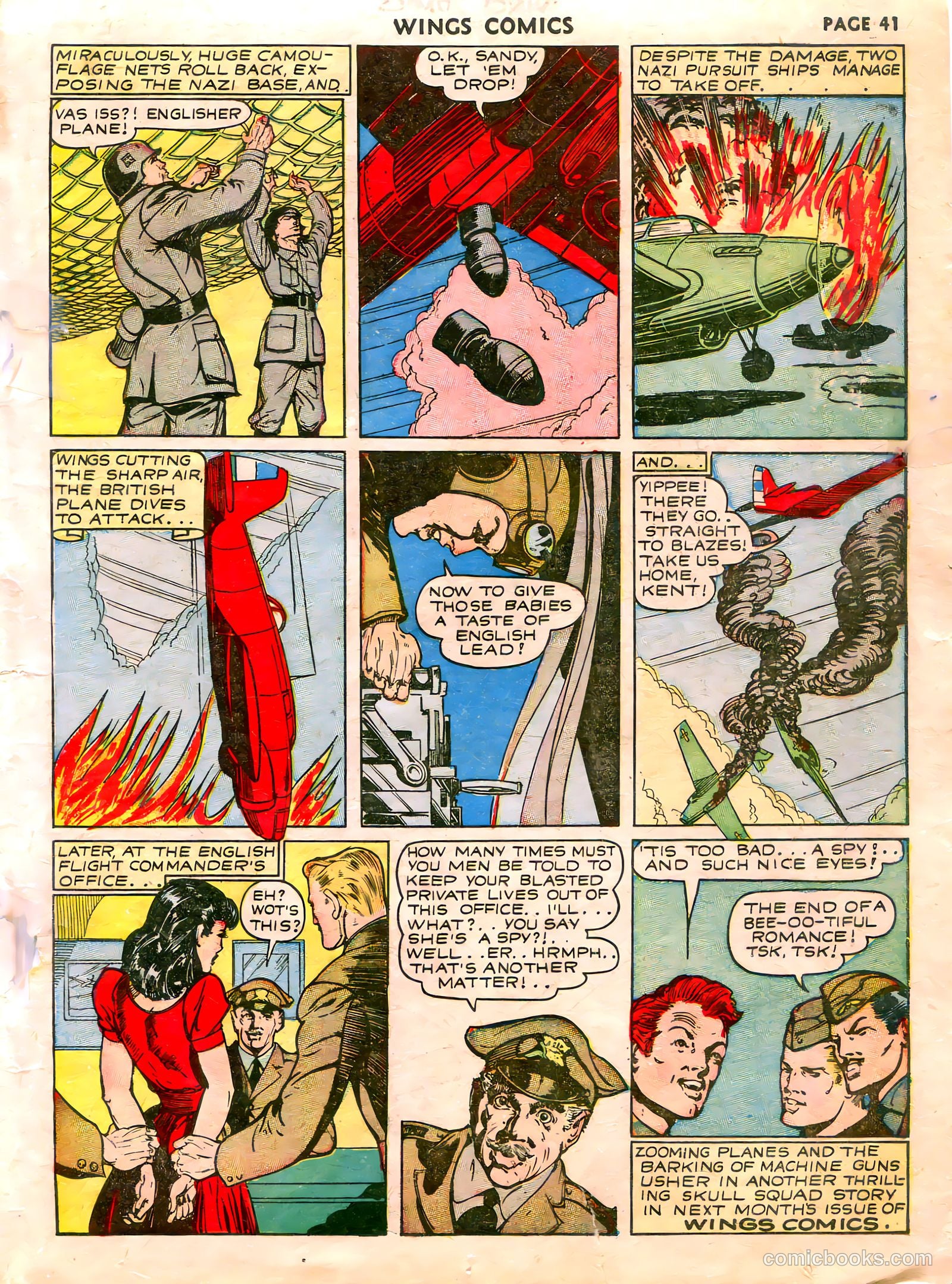 Wings Comics #21 — page 43 of 68
