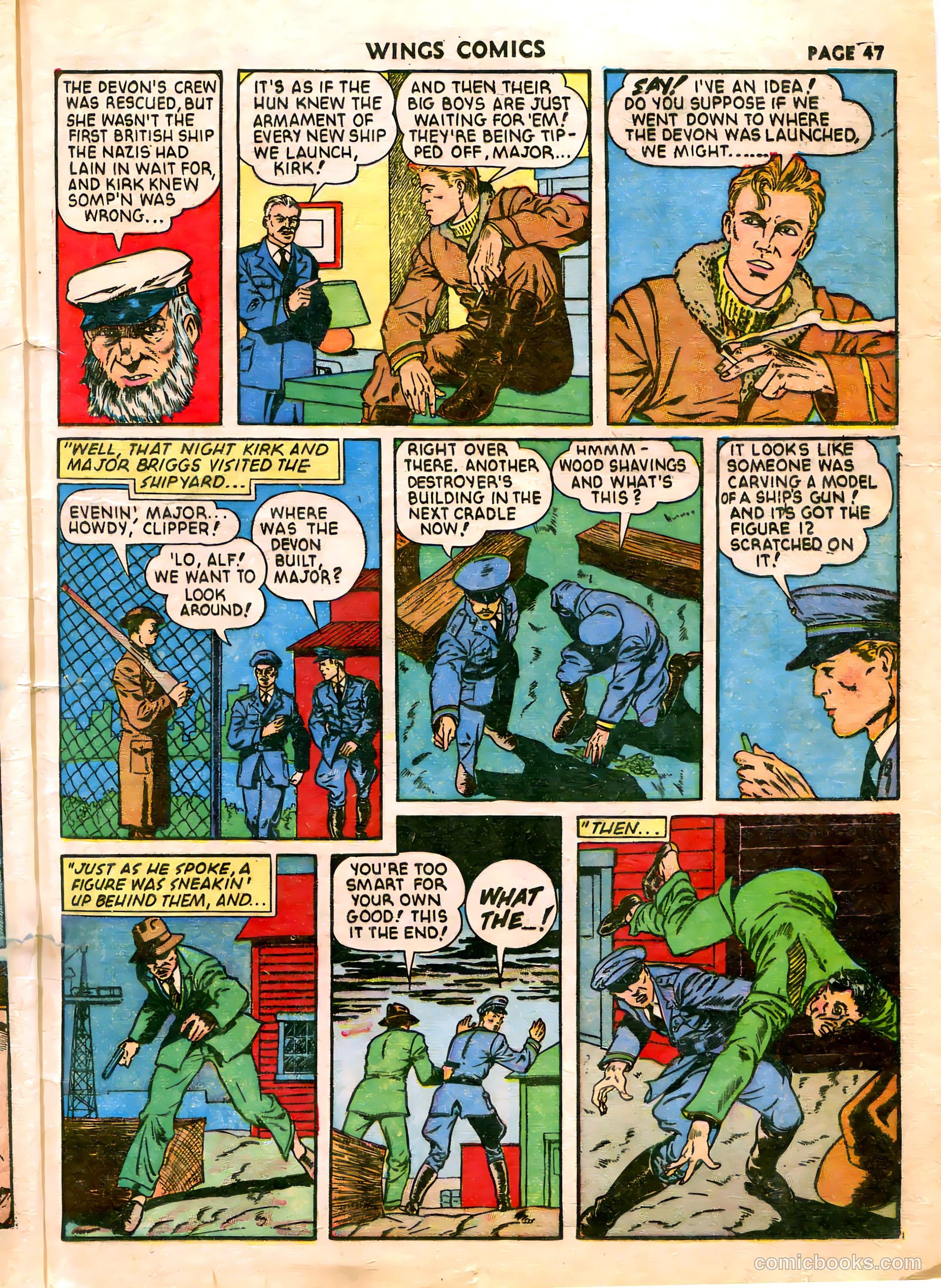 Wings Comics #21 — page 49 of 68