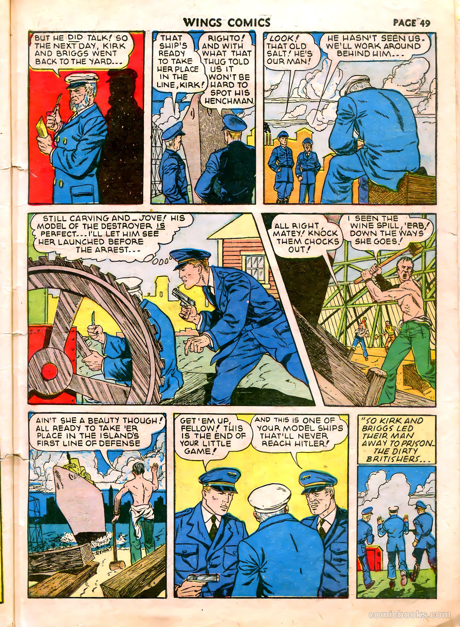 Wings Comics #21 — page 51 of 68