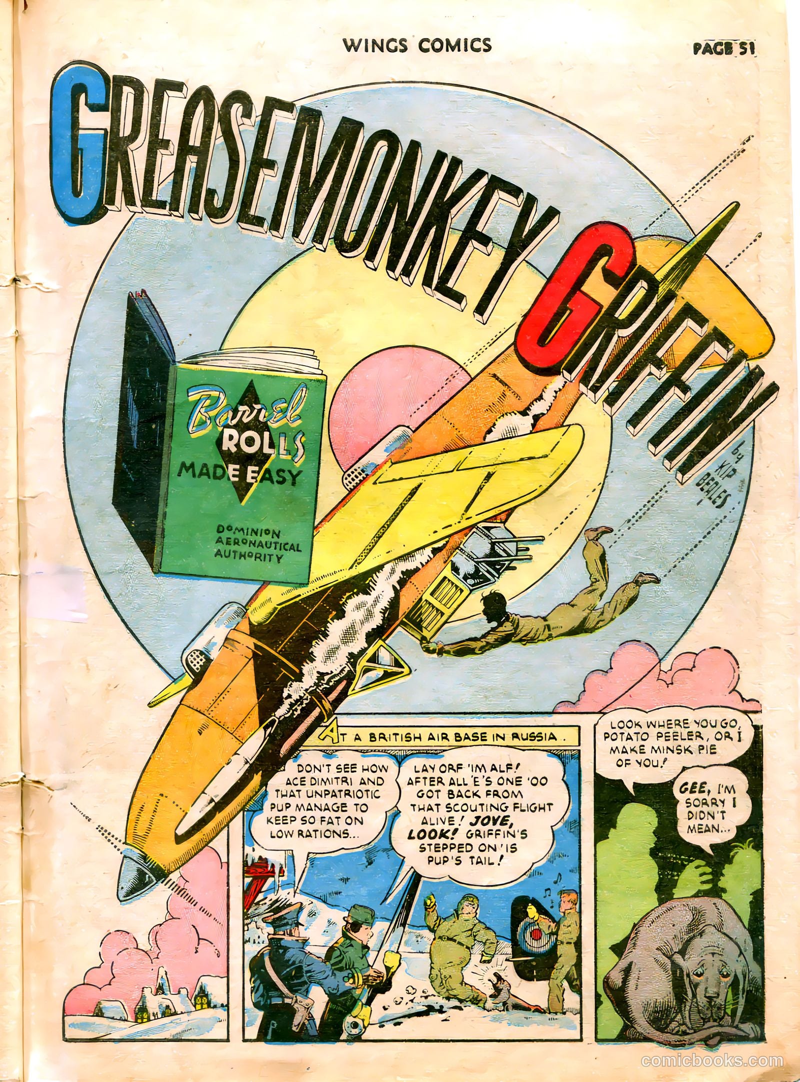 Wings Comics #21 — page 53 of 68