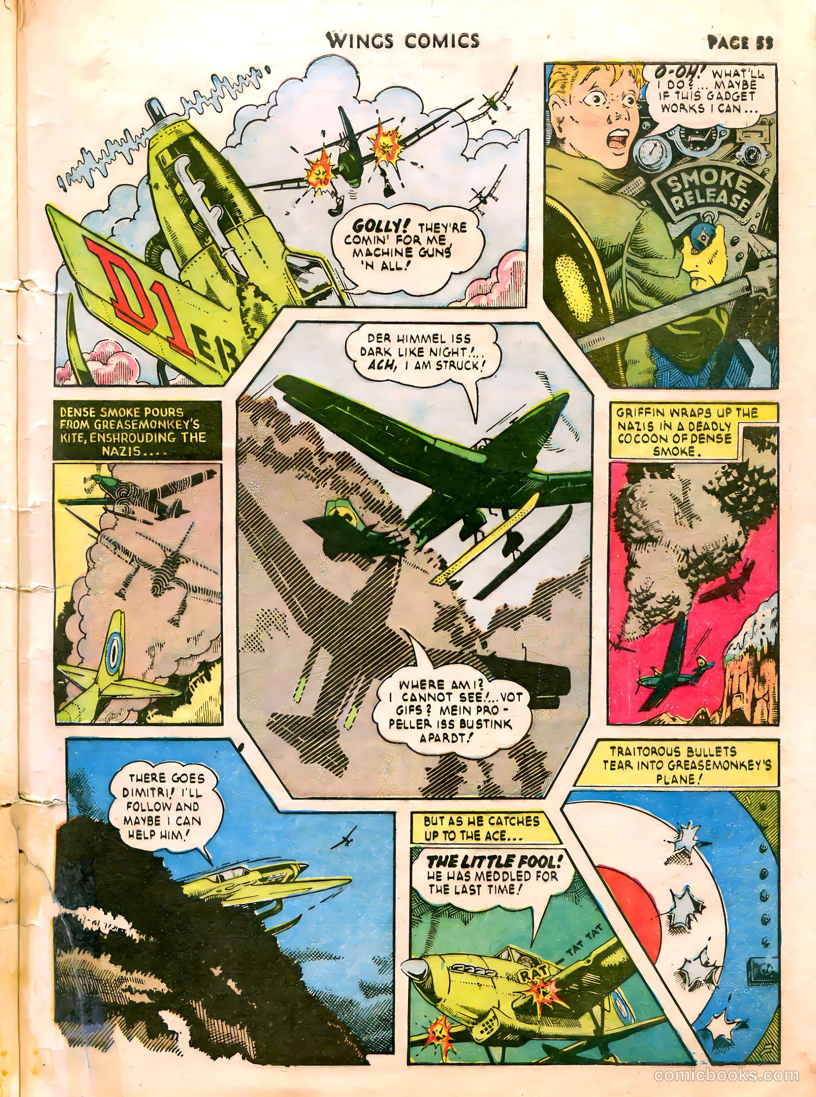 Wings Comics #21 — page 55 of 68