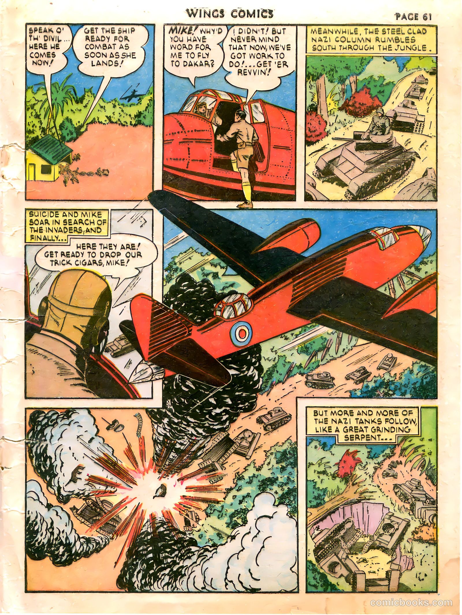 Wings Comics #21 — page 63 of 68