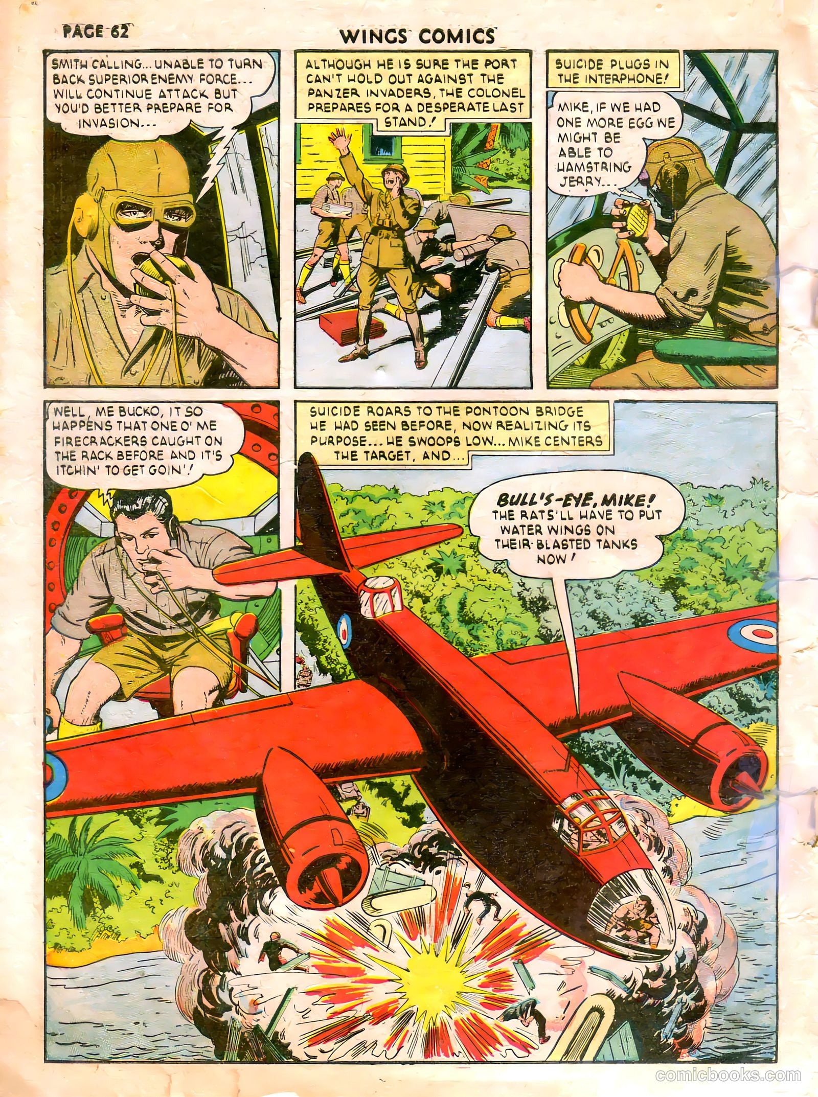 Wings Comics #21 — page 64 of 68