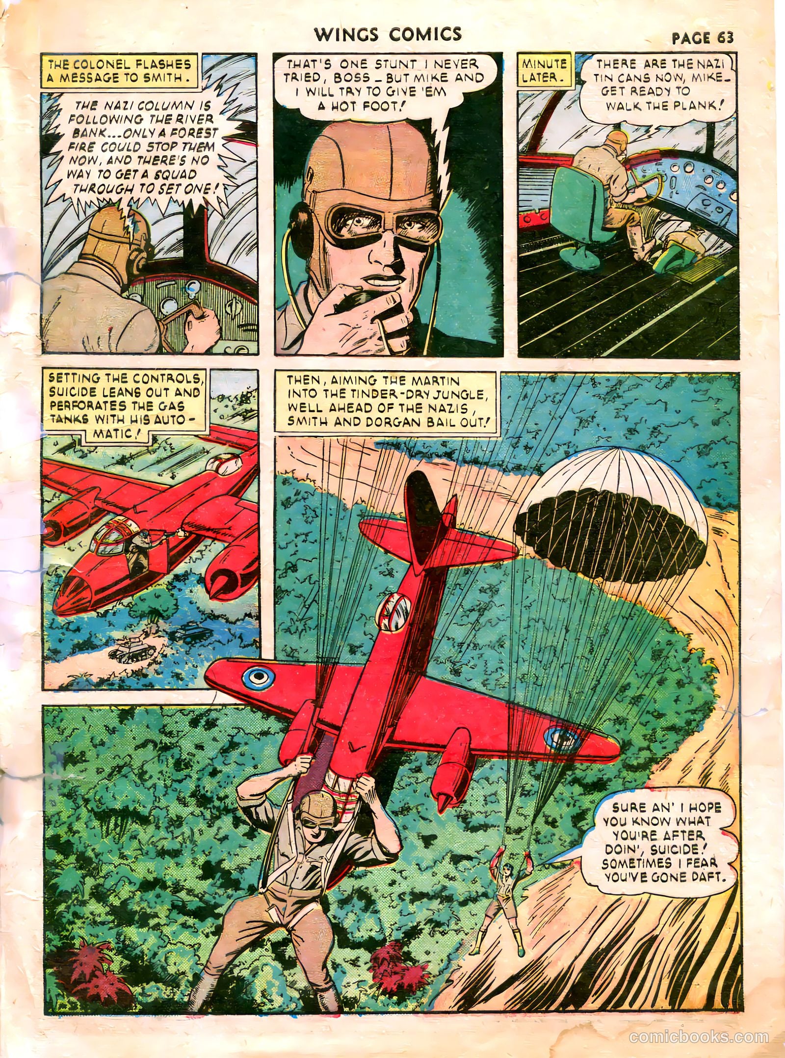 Wings Comics #21 — page 65 of 68