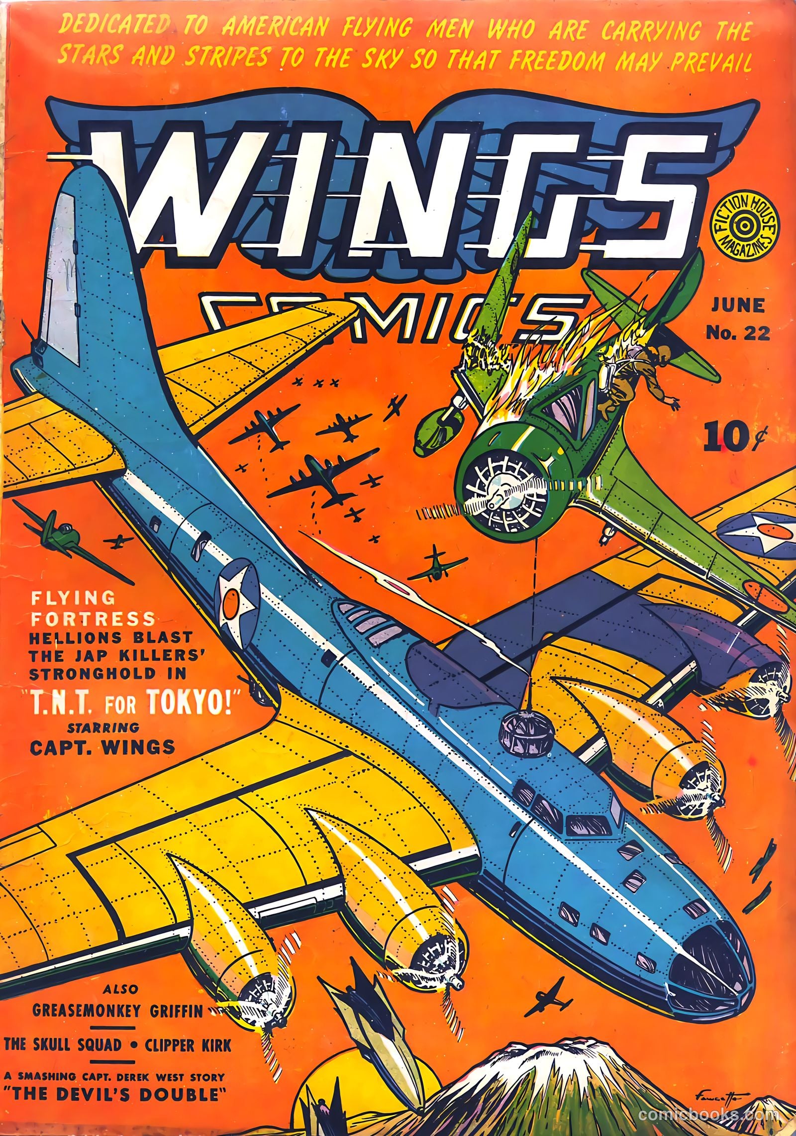 Wings Comics #22 — page 1 of 68