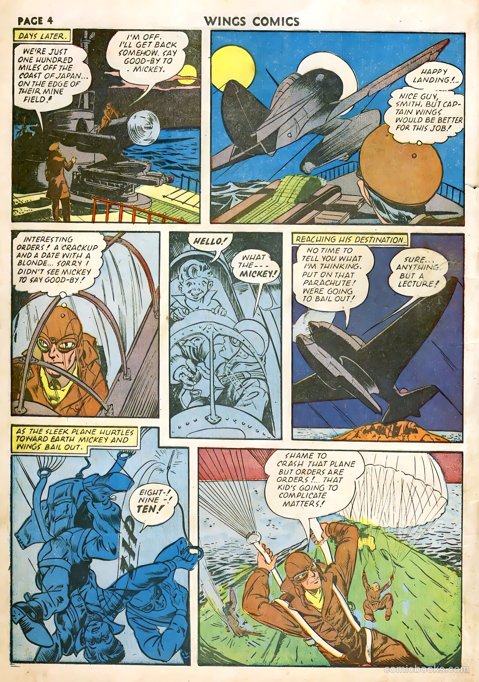Wings Comics #22 — page 6 of 68