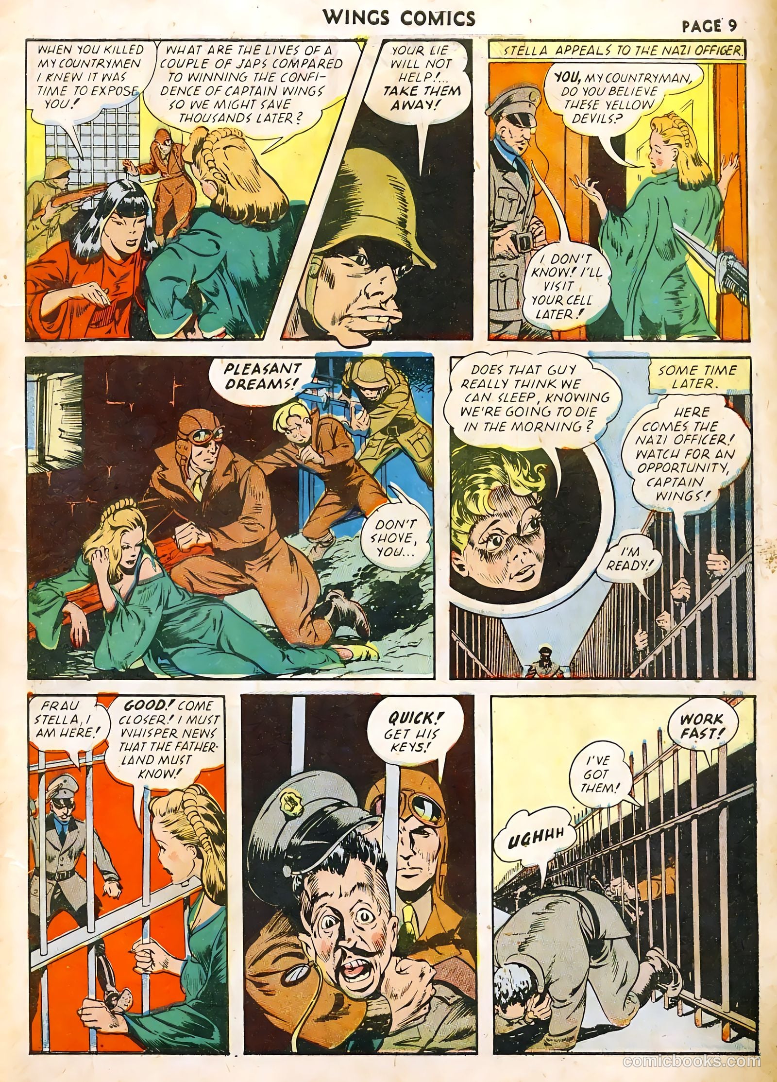 Wings Comics #22 — page 11 of 68