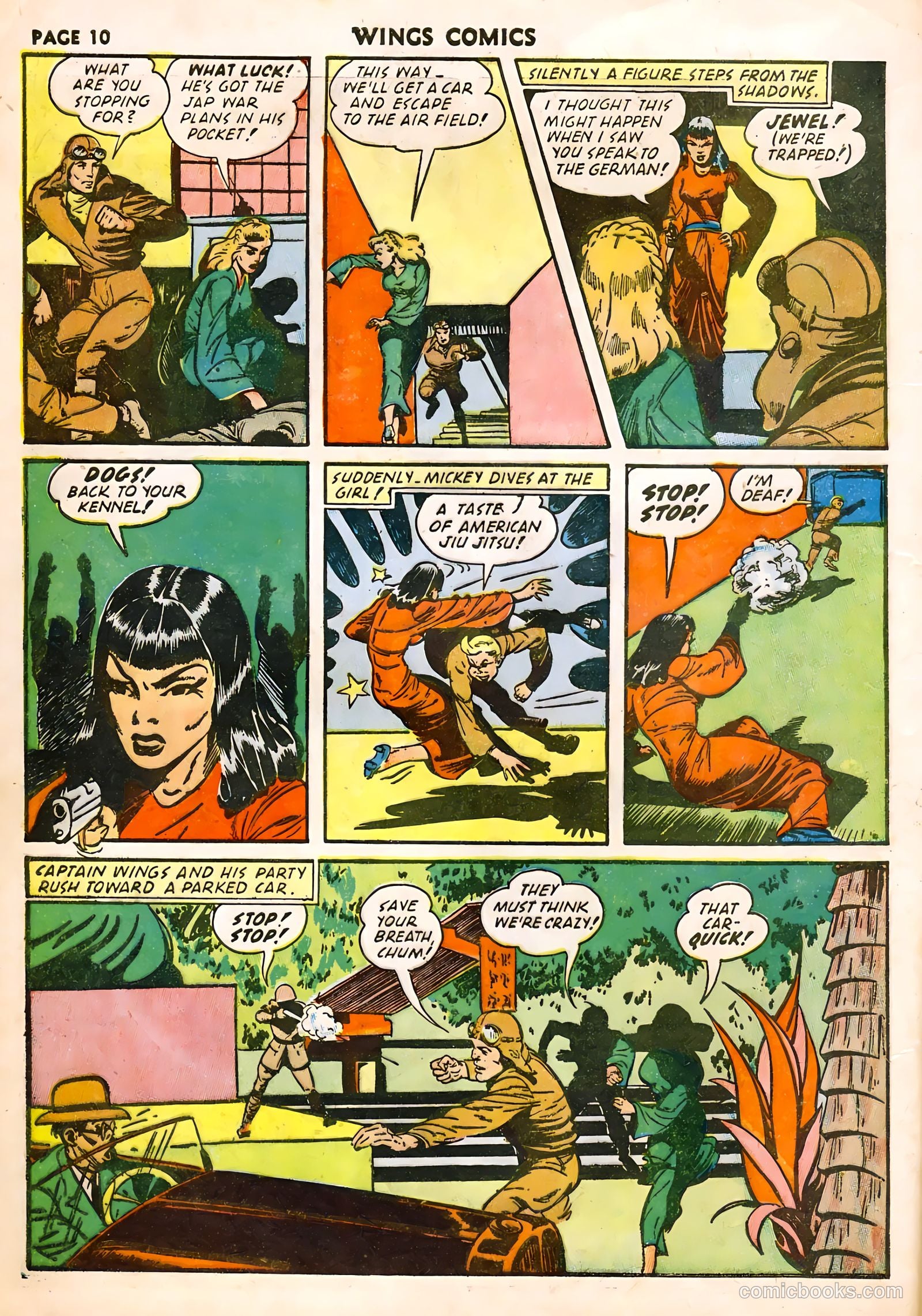 Wings Comics #22 — page 12 of 68