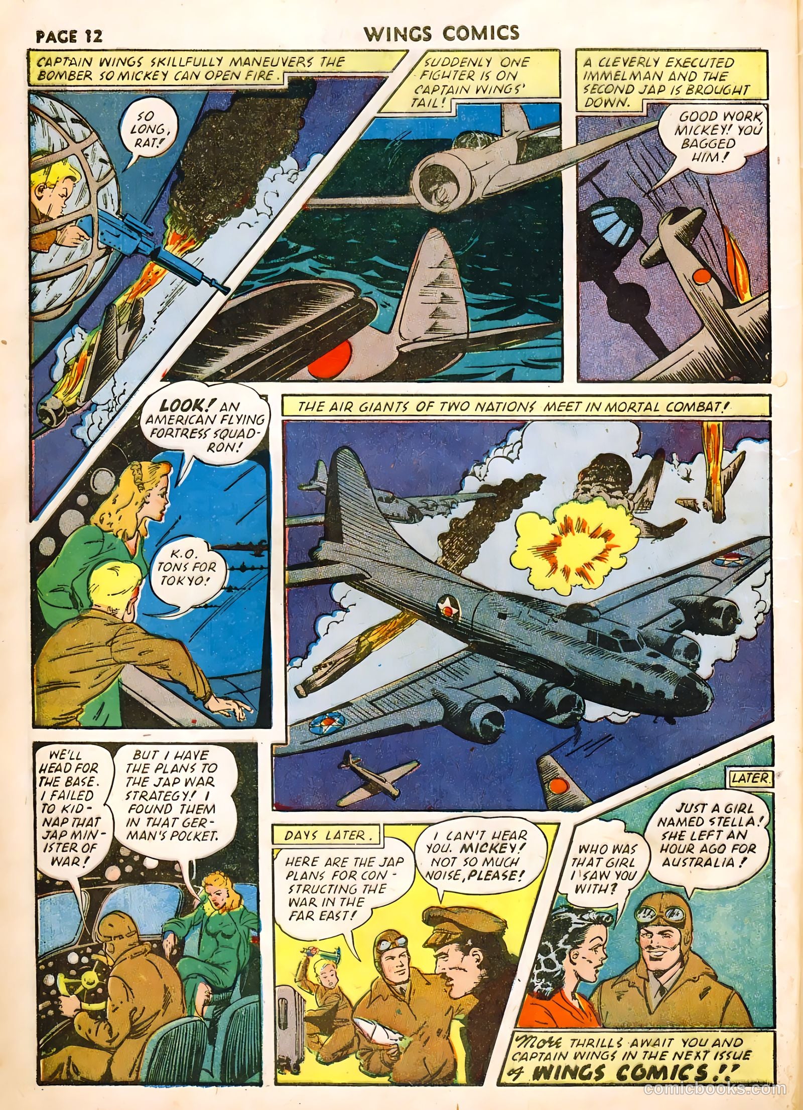 Wings Comics #22 — page 14 of 68