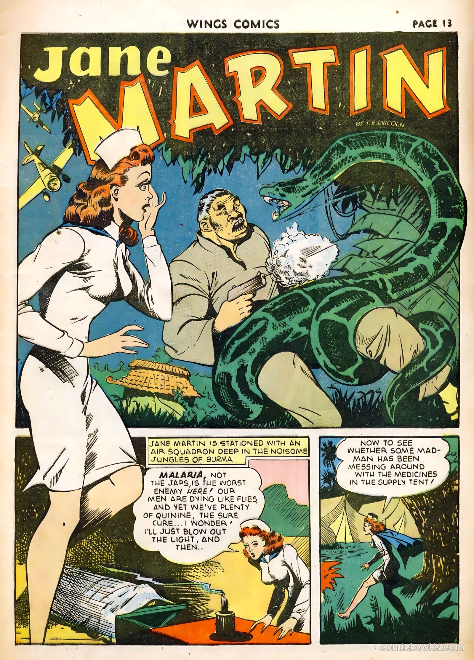 Wings Comics #22 — page 15 of 68