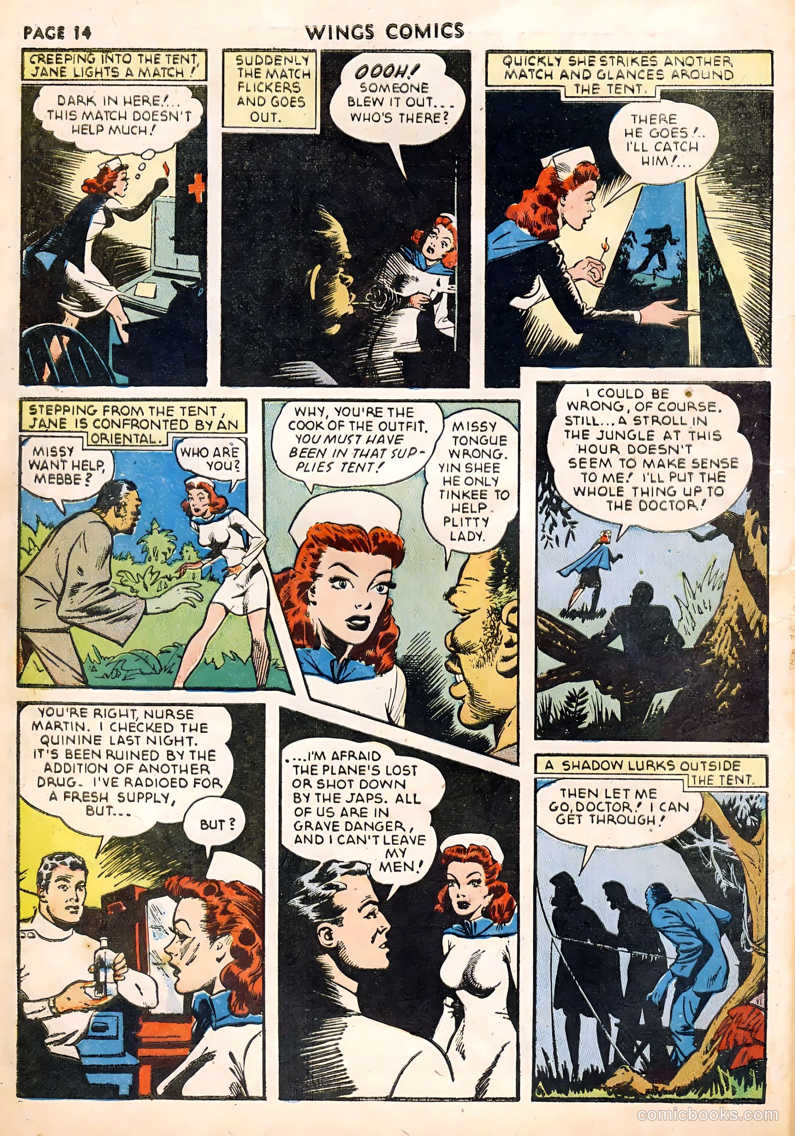 Wings Comics #22 — page 16 of 68