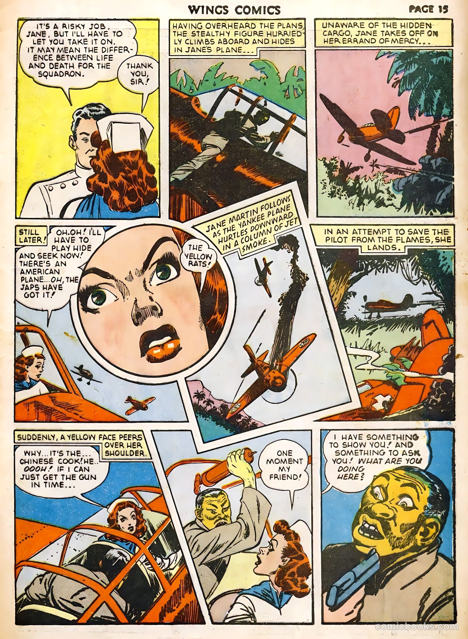 Wings Comics #22 — page 17 of 68