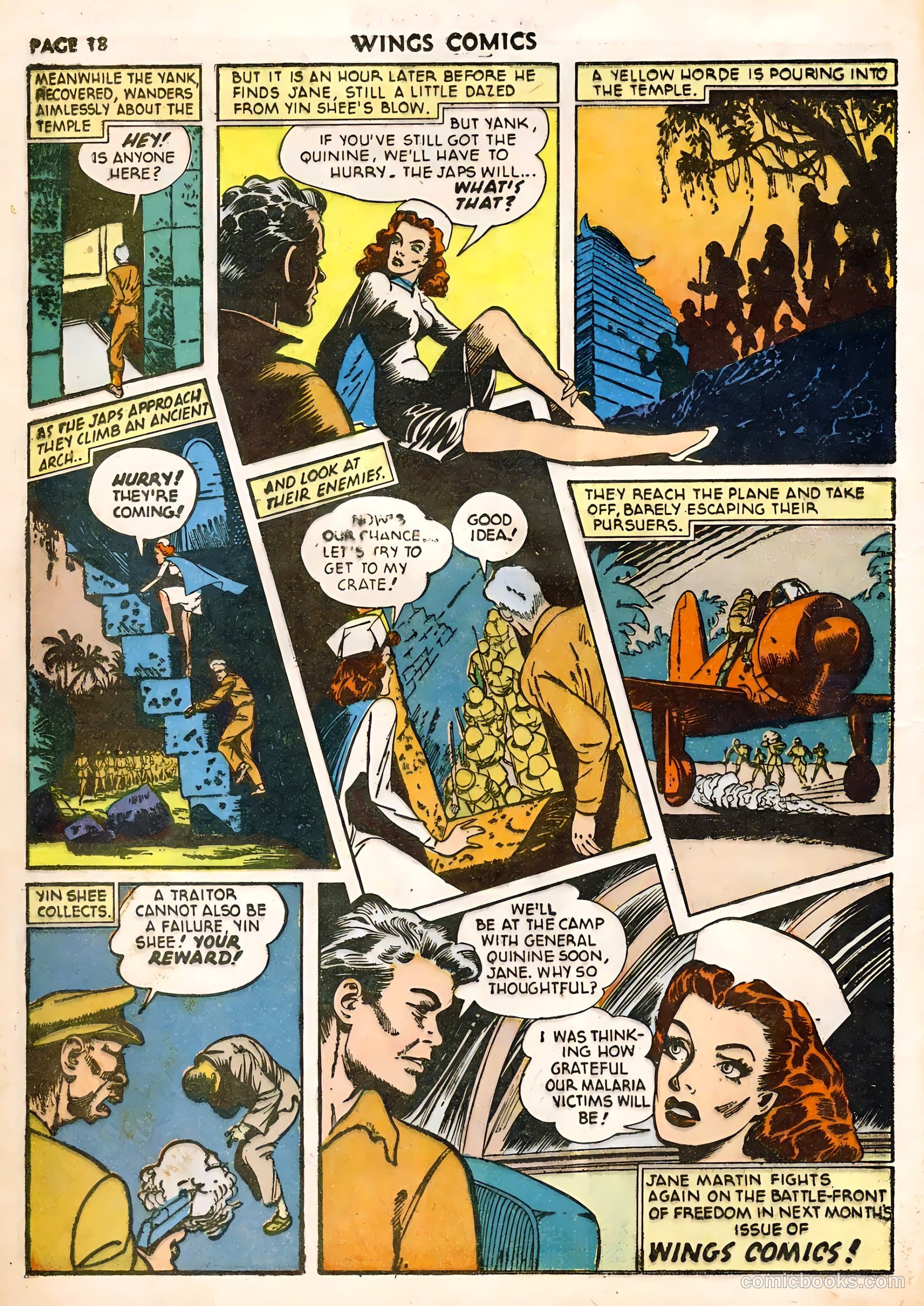 Wings Comics #22 — page 20 of 68