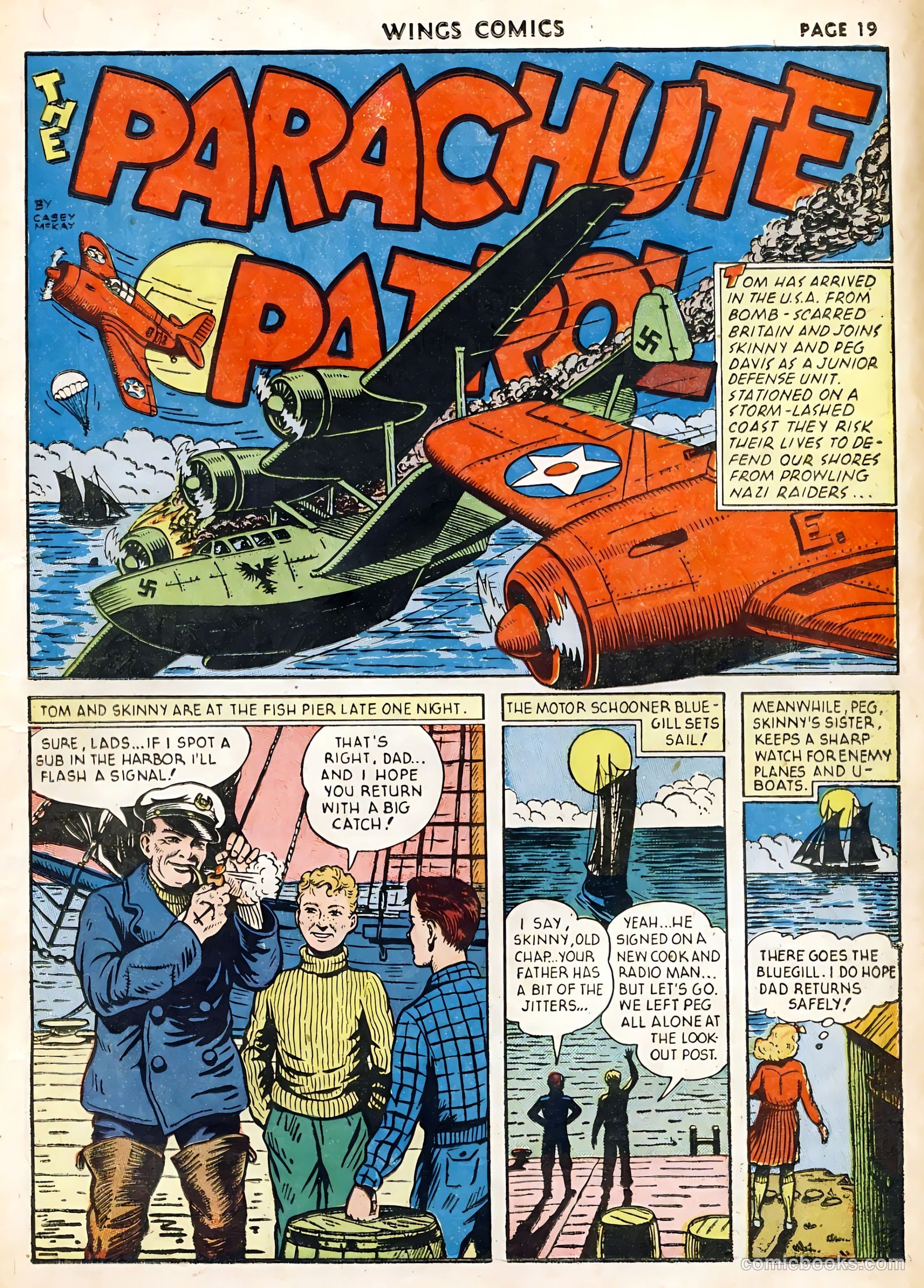 Wings Comics #22 — page 21 of 68