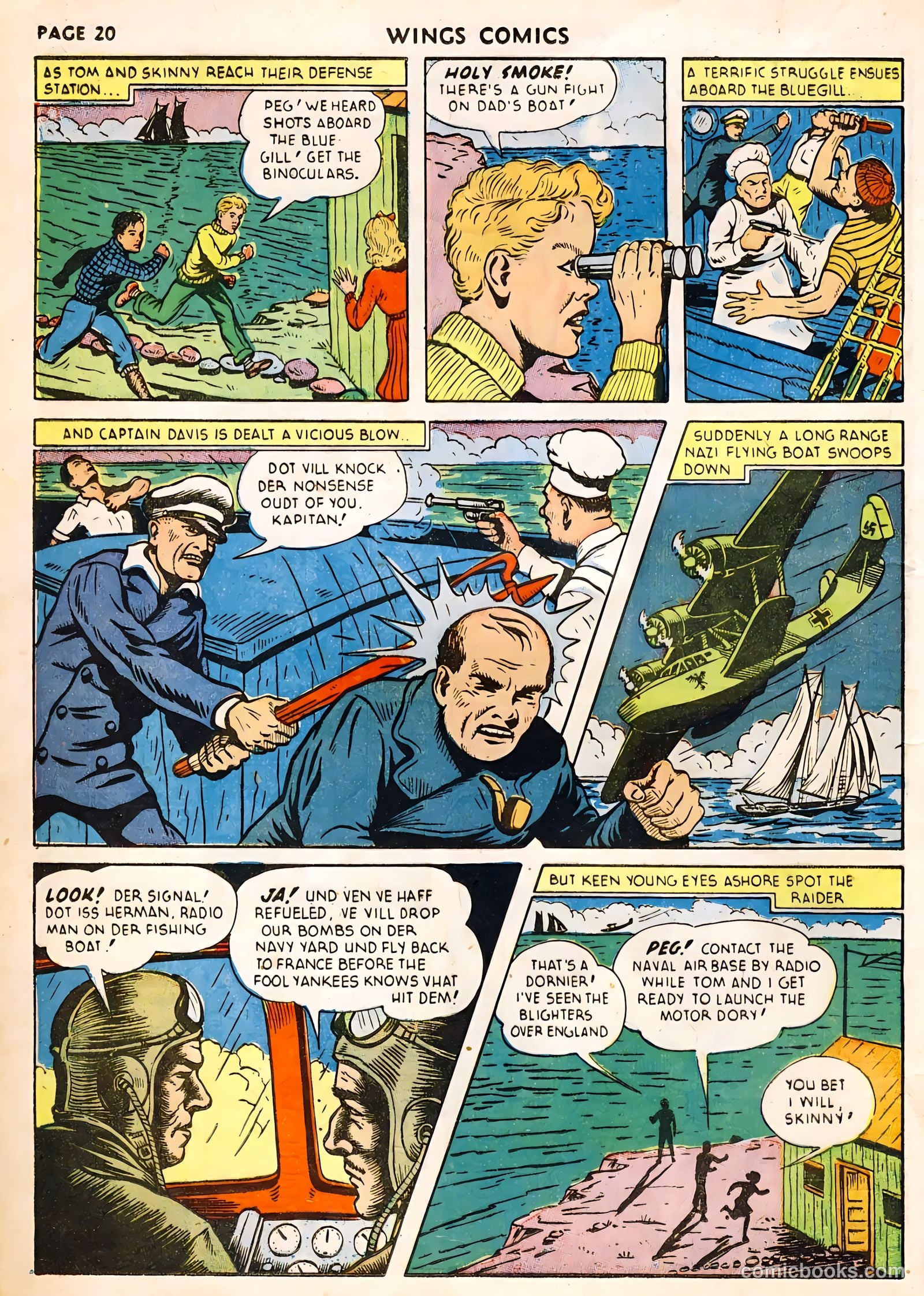 Wings Comics #22 — page 22 of 68