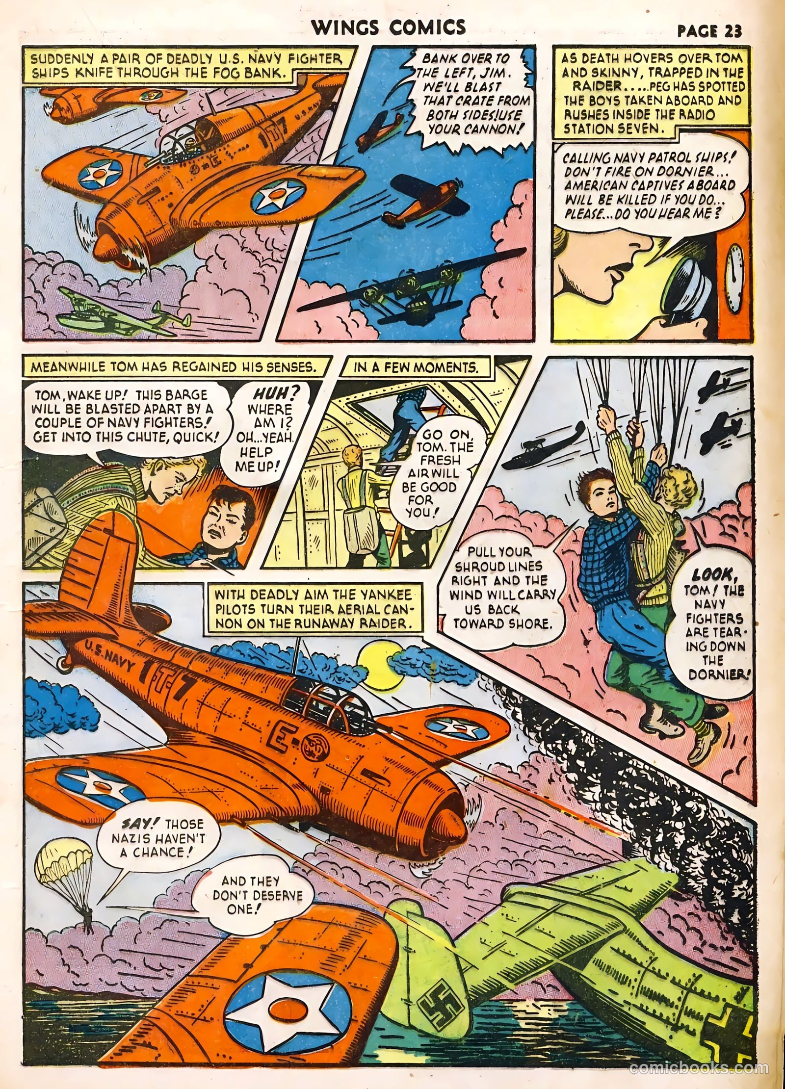 Wings Comics #22 — page 25 of 68