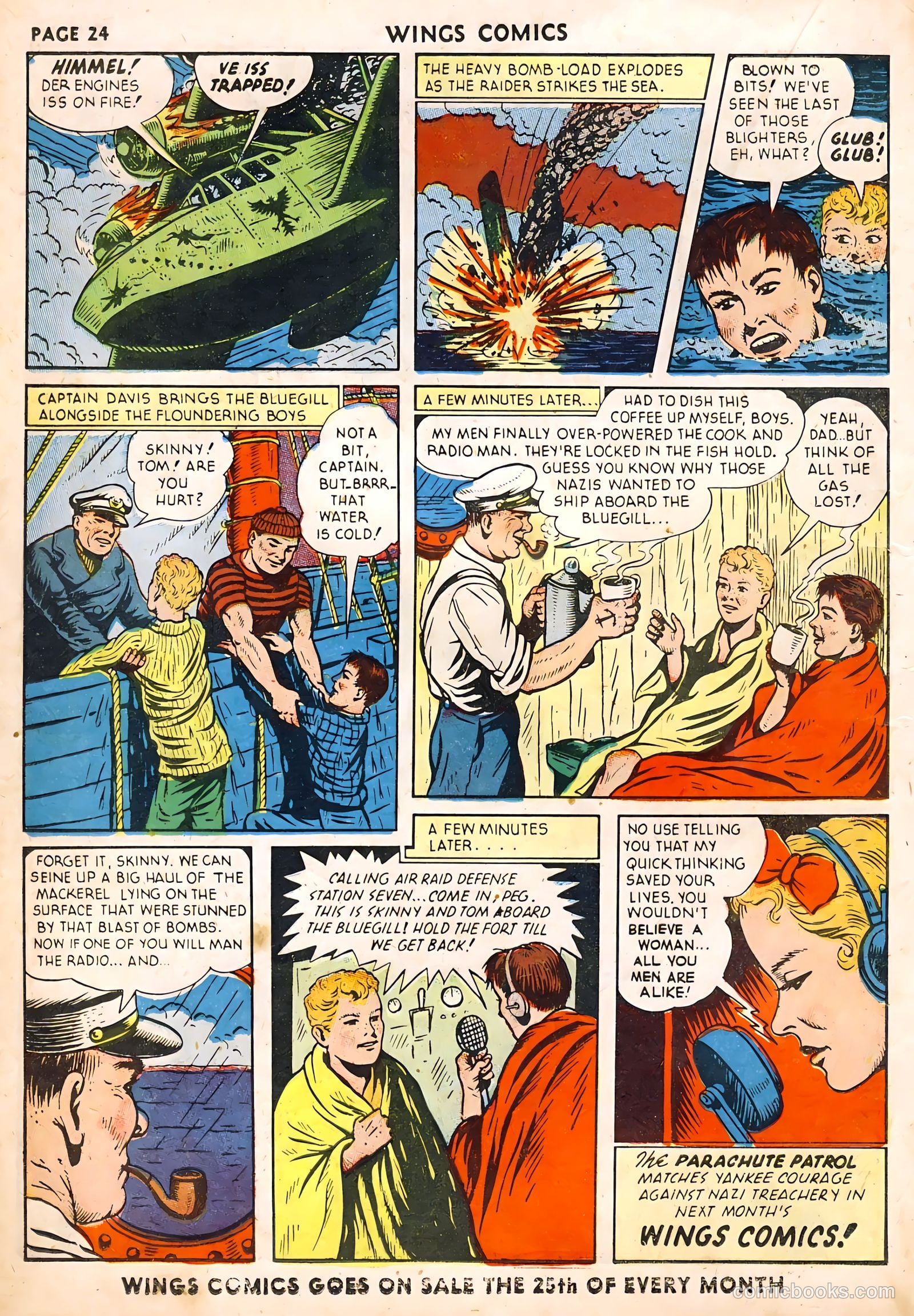 Wings Comics #22 — page 26 of 68