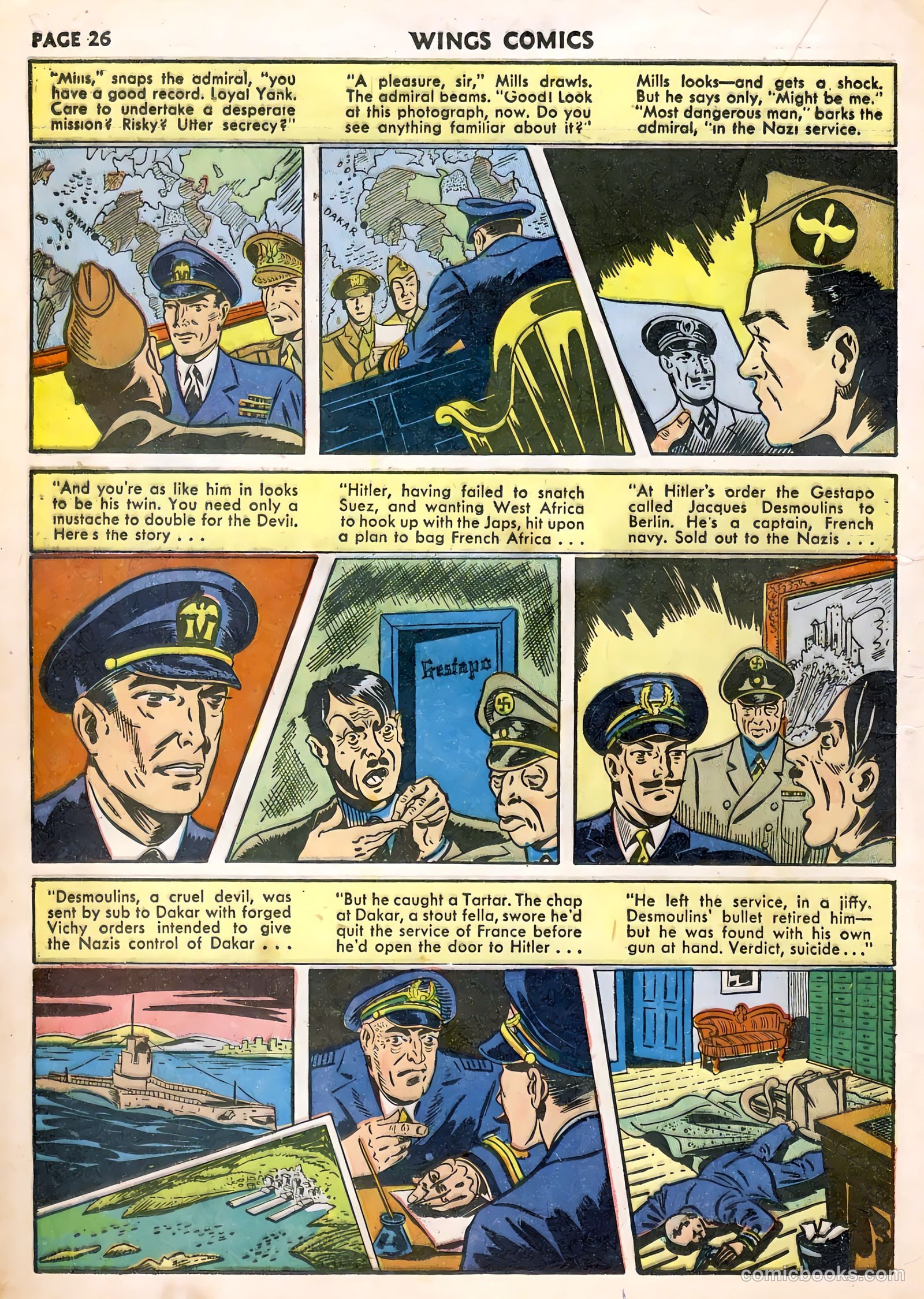 Wings Comics #22 — page 28 of 68
