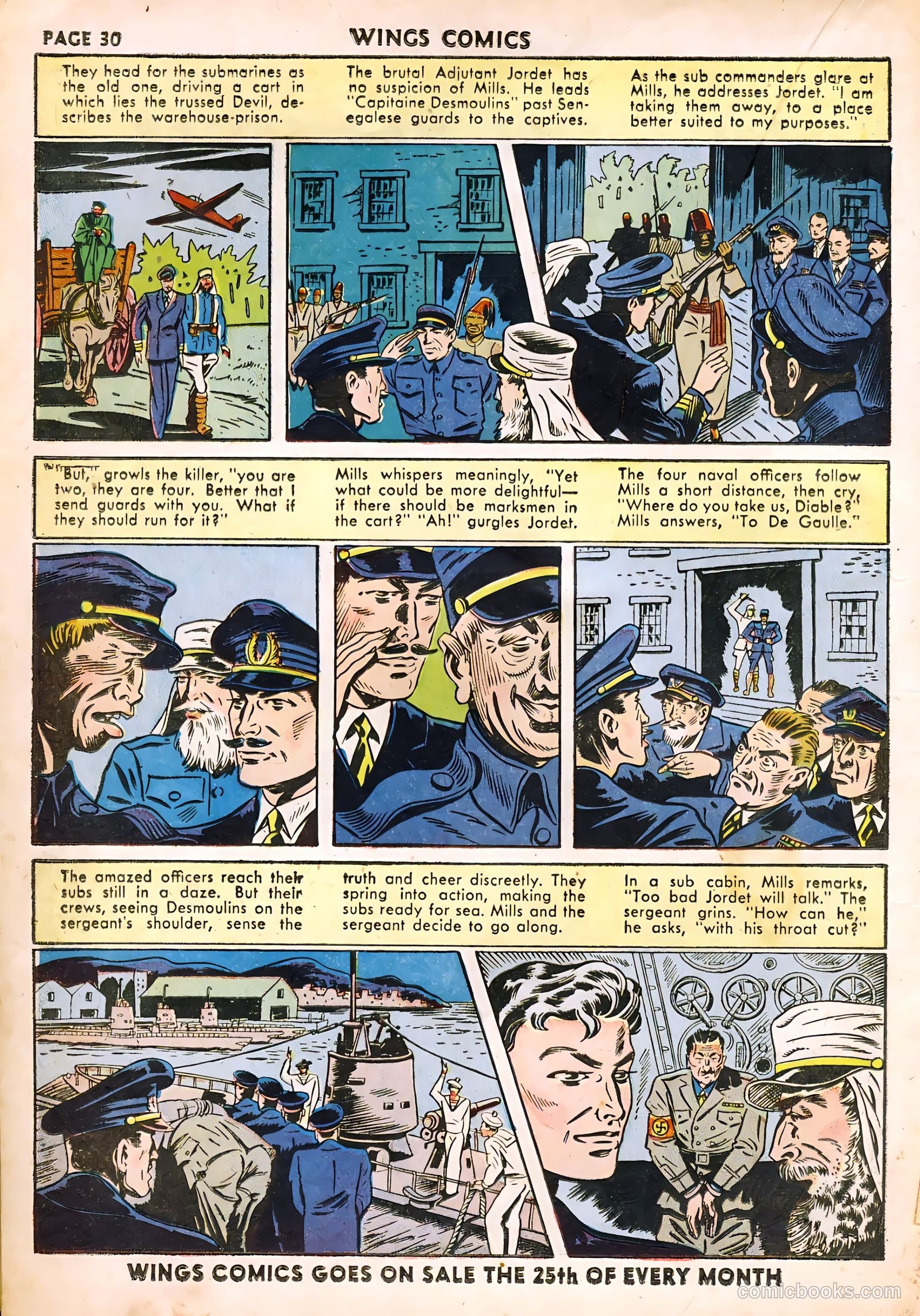 Wings Comics #22 — page 32 of 68