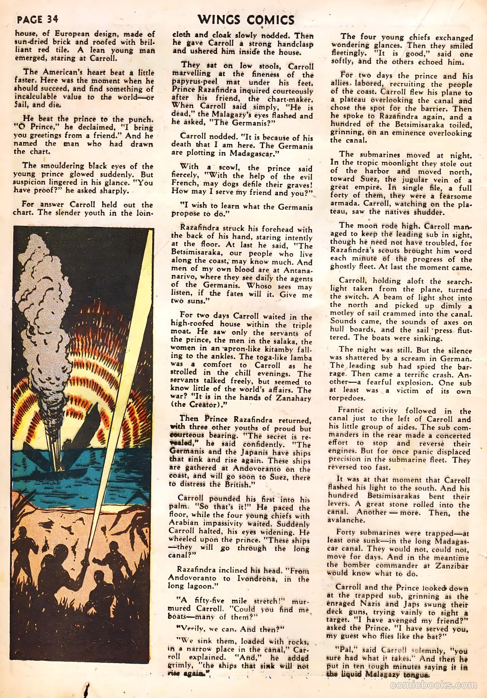 Wings Comics #22 — page 36 of 68
