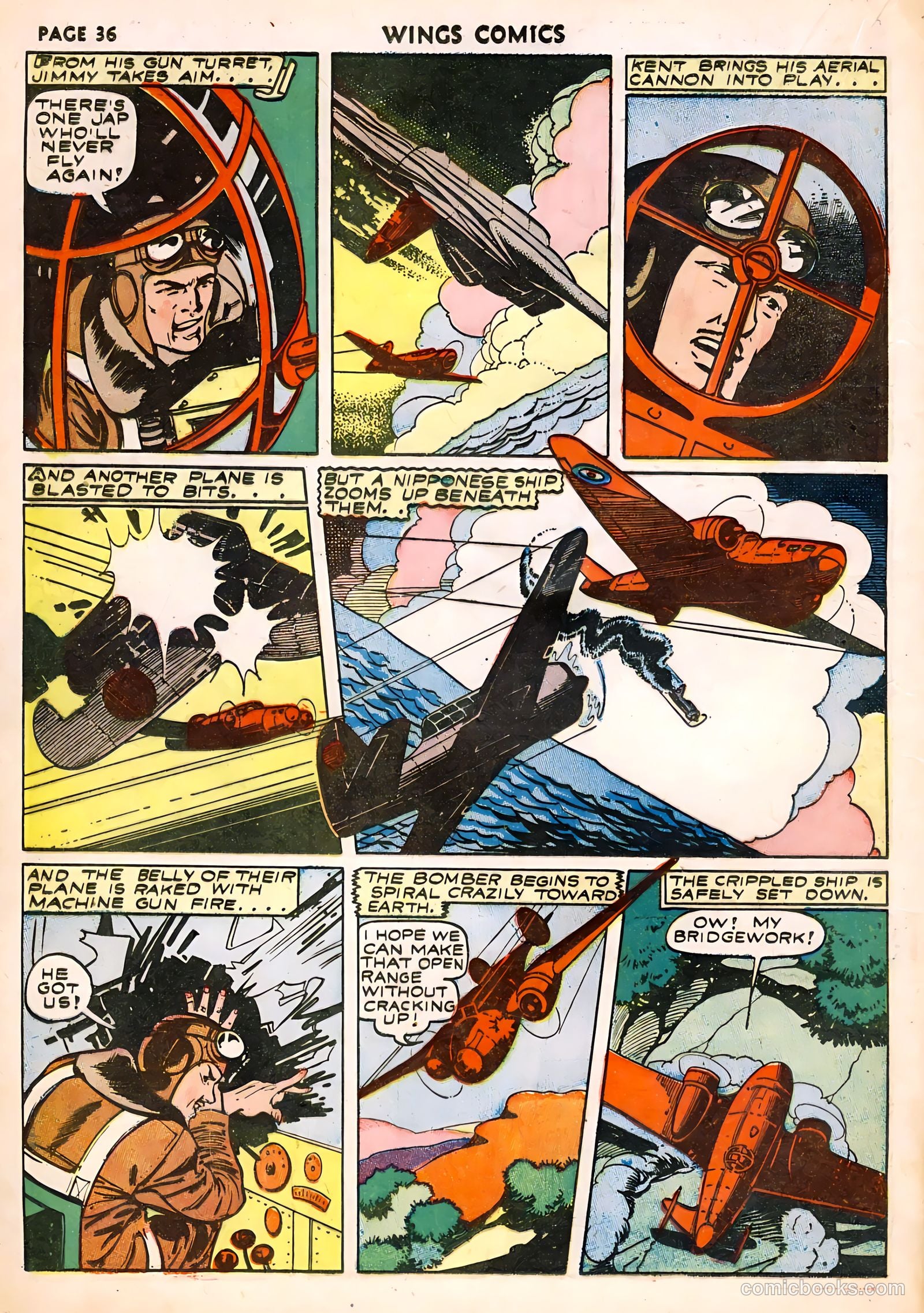 Wings Comics #22 — page 38 of 68